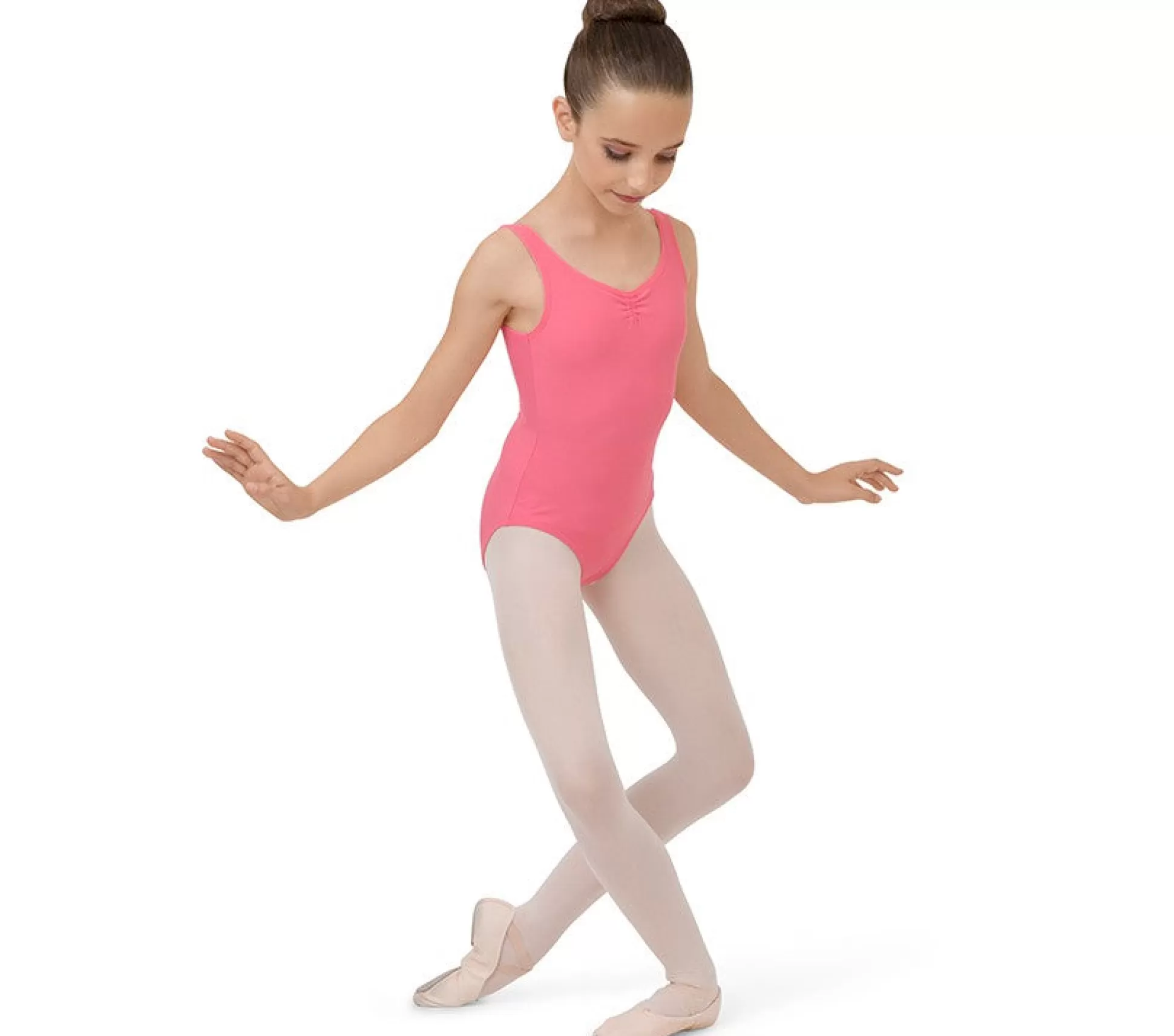 Repetto Leotards & Tunics>Large straps leotard Dollpink