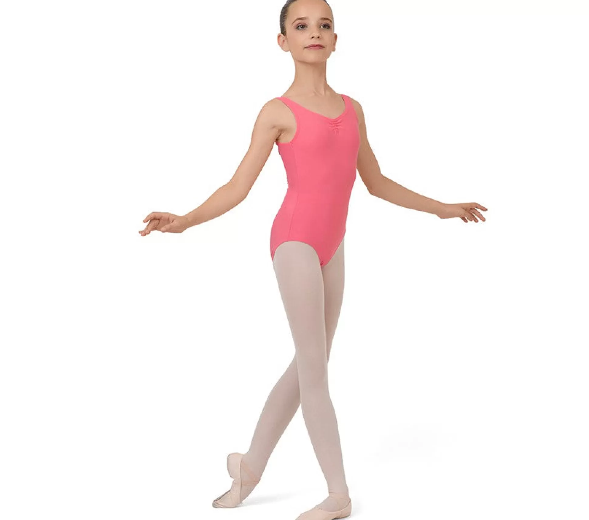 Repetto Leotards & Tunics>Large straps leotard Dollpink