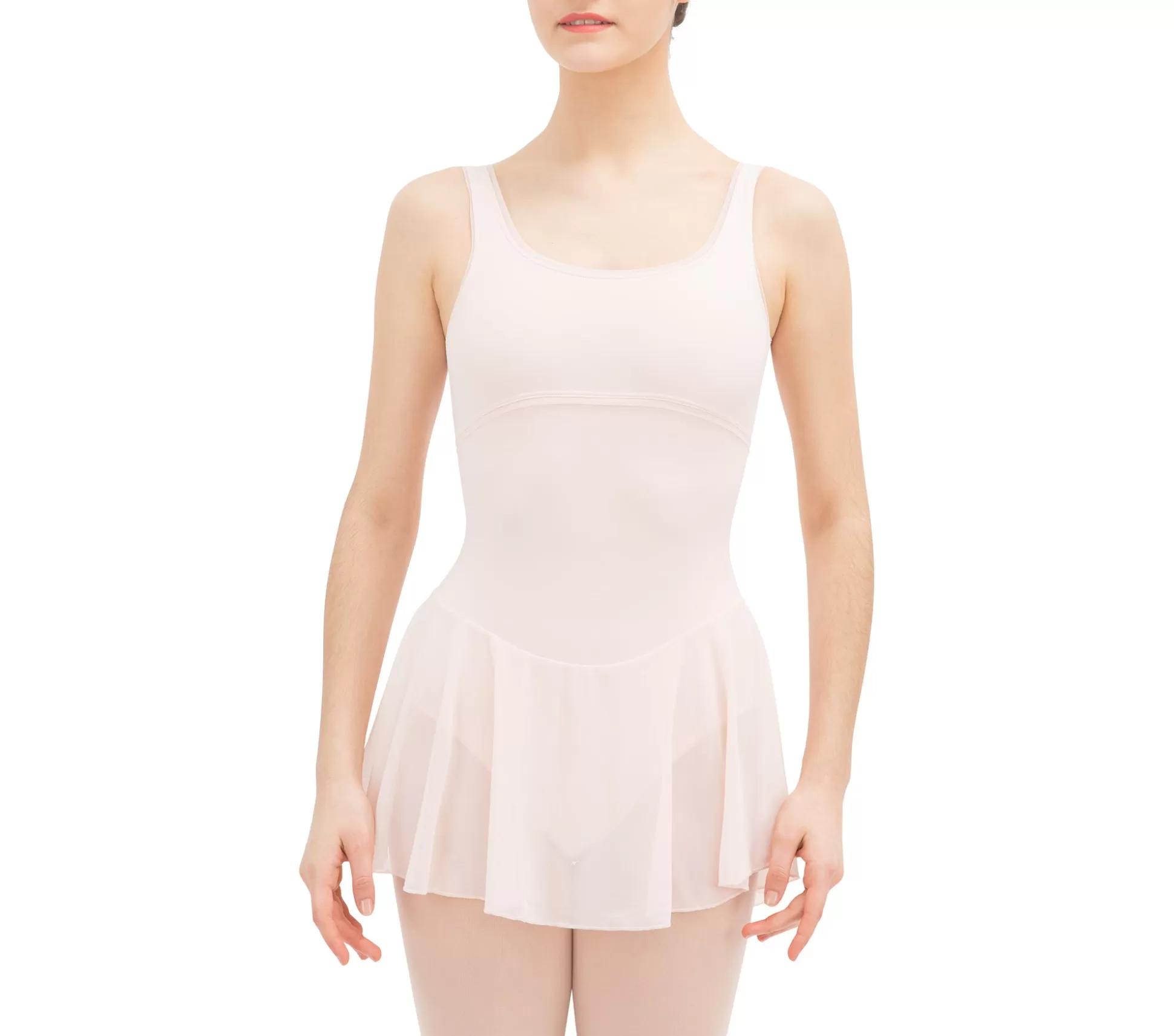 Repetto Leotards & Tunics>Large straps tunic Petalpink