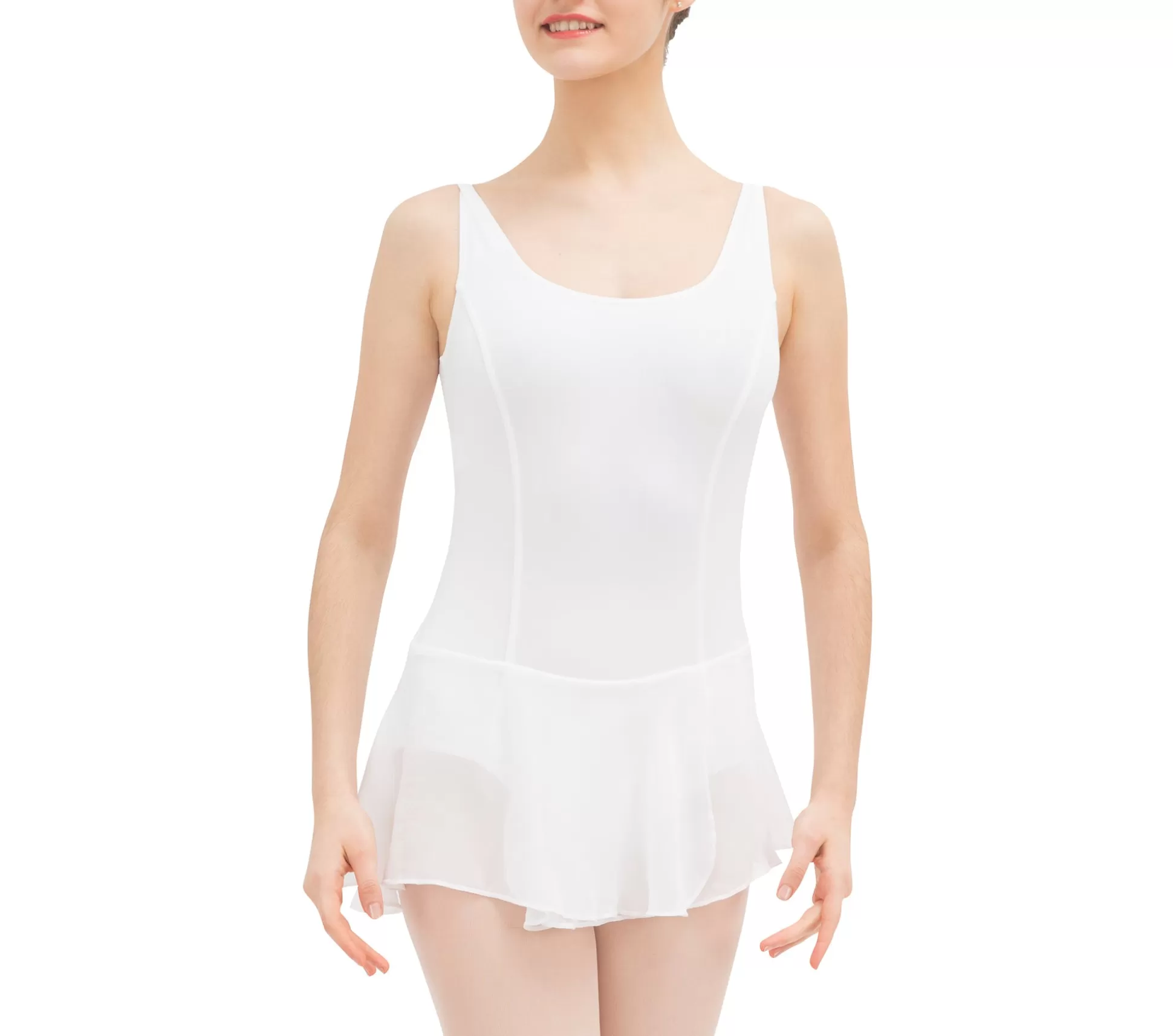 Repetto Leotards & Tunics>Large straps tunic White