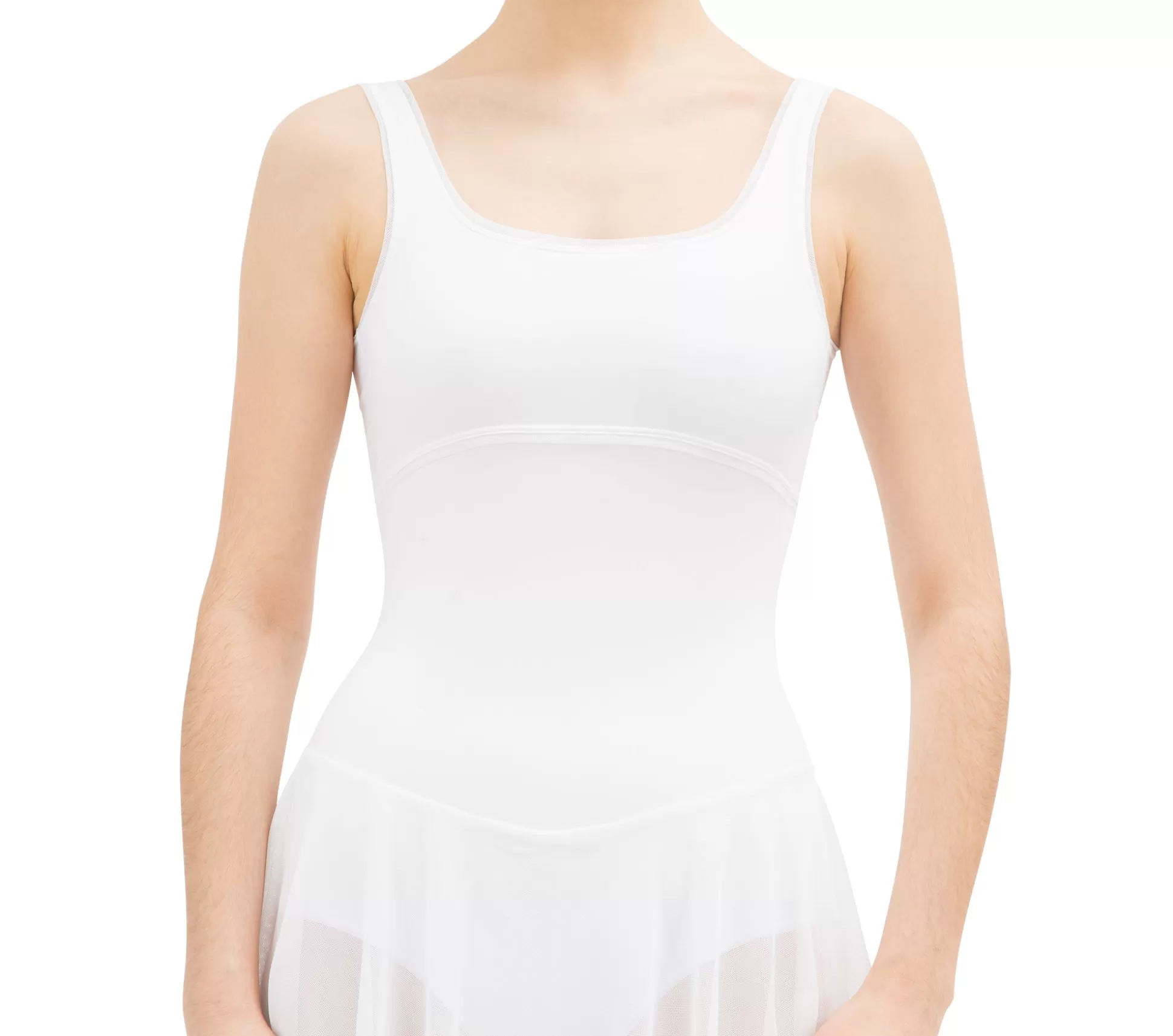 Repetto Leotards & Tunics>Large straps tunic White