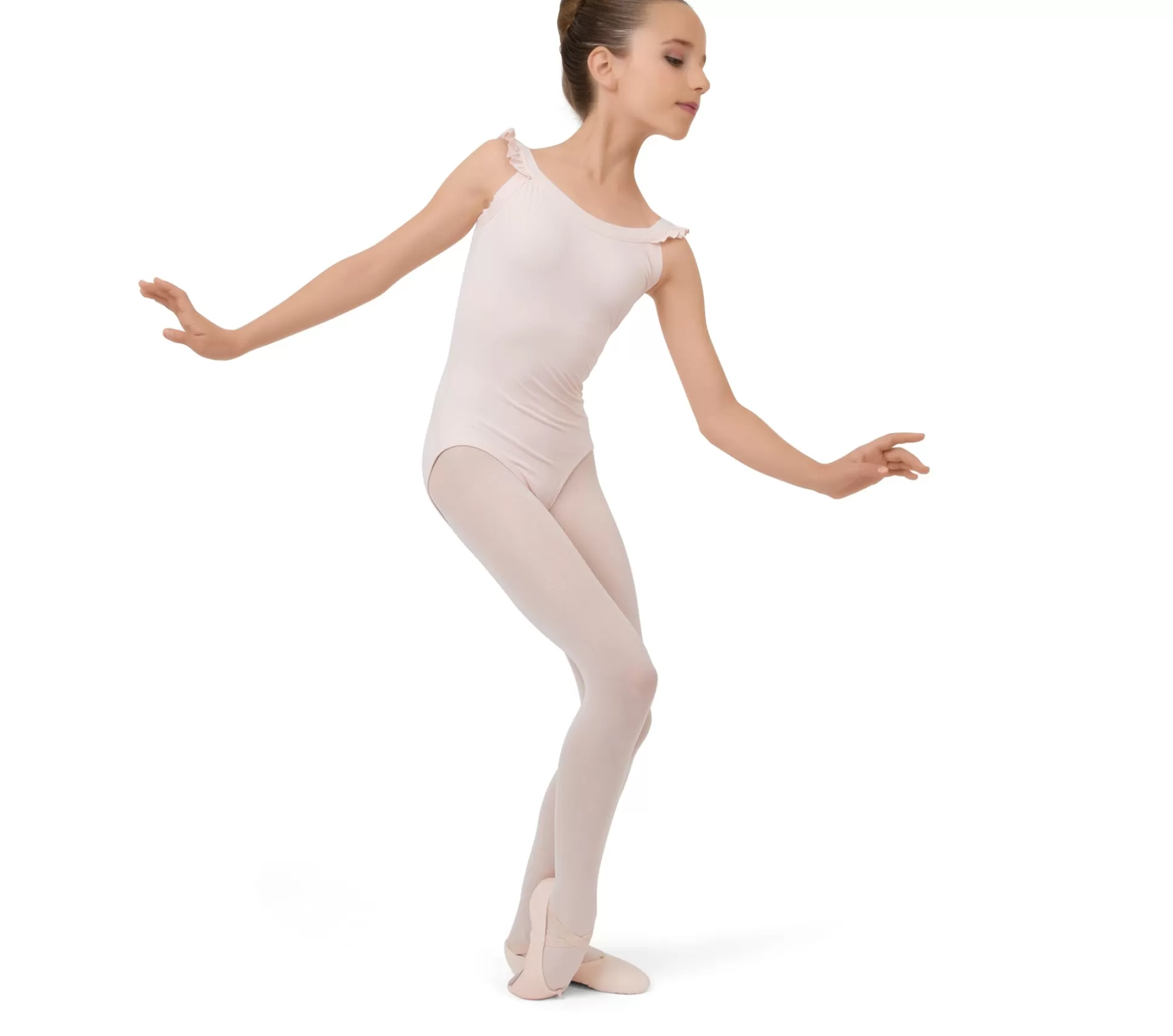 Repetto Leotards & Tunics>Leotard with elasticaded straps