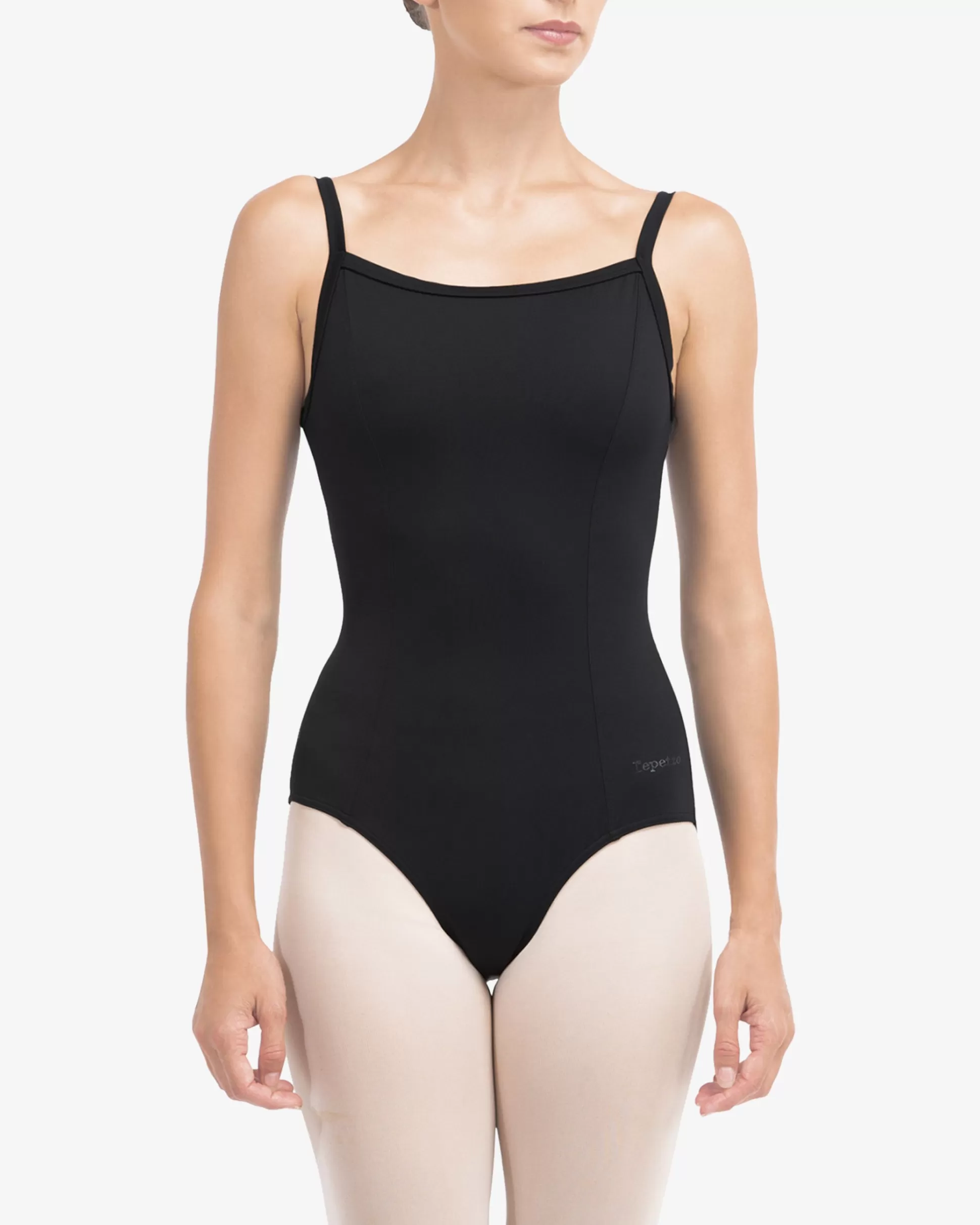 Repetto Leotards & Tunics>Leotard with rosette lace in the back Black