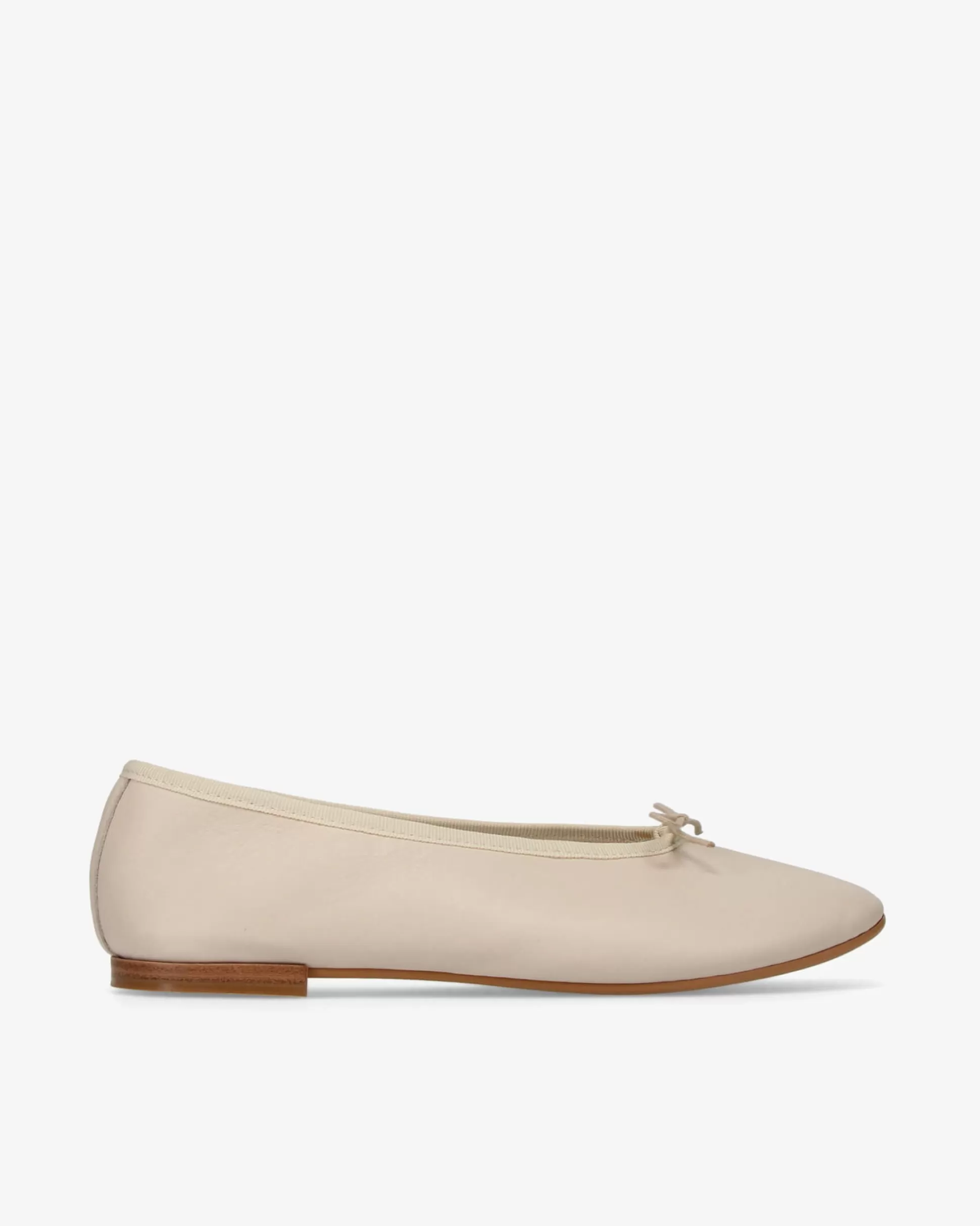 Repetto Ballet Flats>Lilouh rubber sole ballet flats Swanbeige