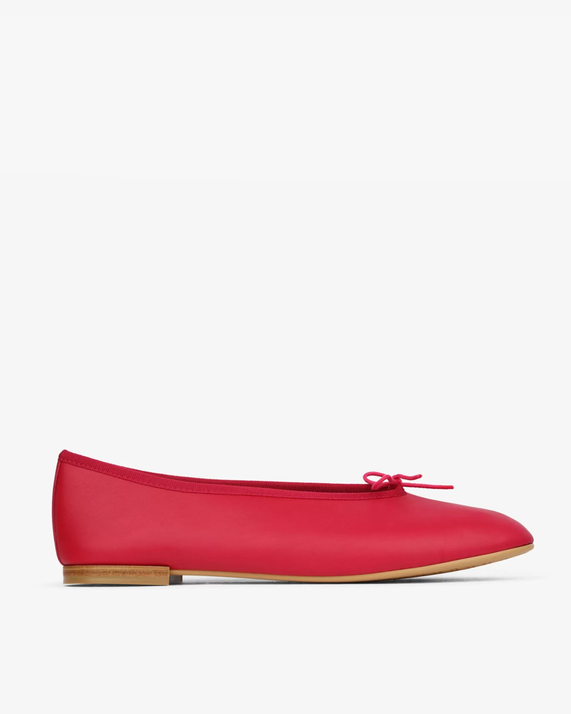 Repetto Ballet Flats>Lilouh rubber sole ballet flats Raspberrypink