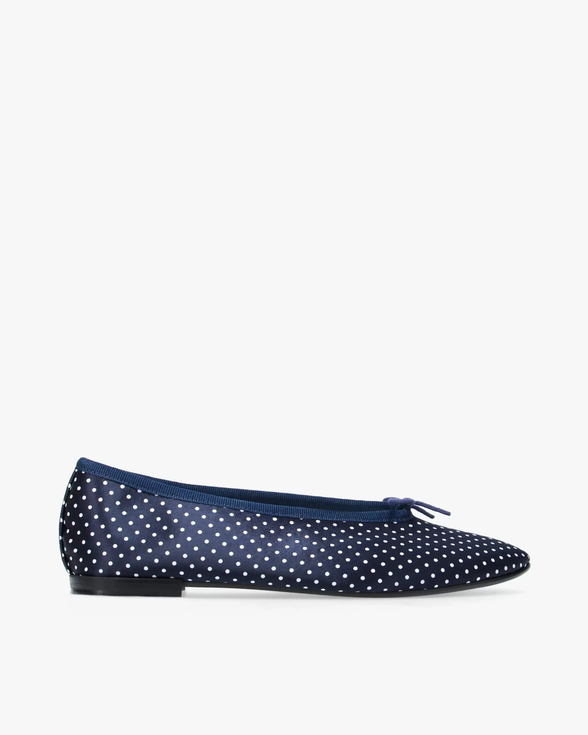 Repetto Ballet Flats>Lilouh rubber sole ballet flats - Dots Navyblue