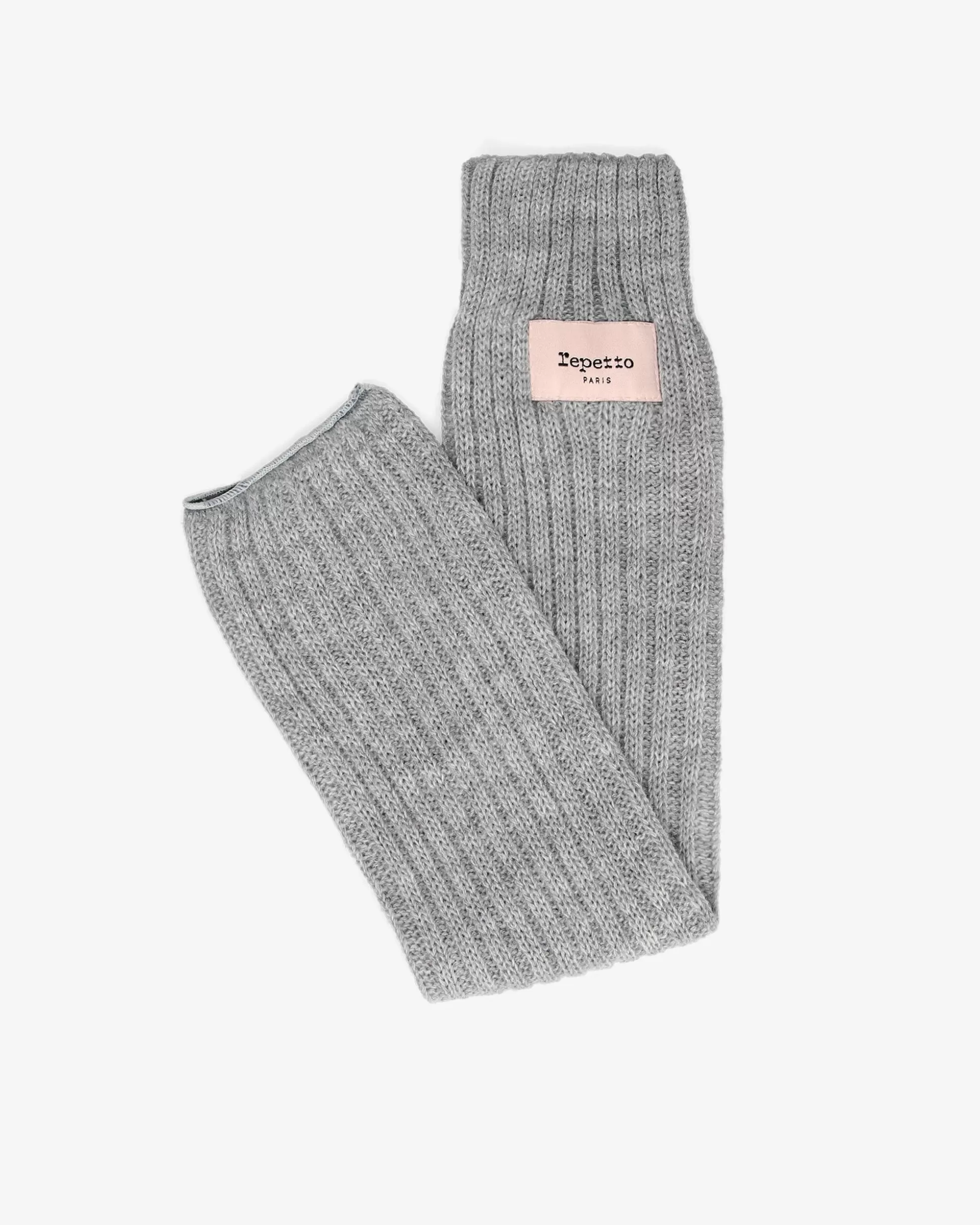 Repetto Accessories | Warm-up>Logo legwarmers Mottledlightgrey