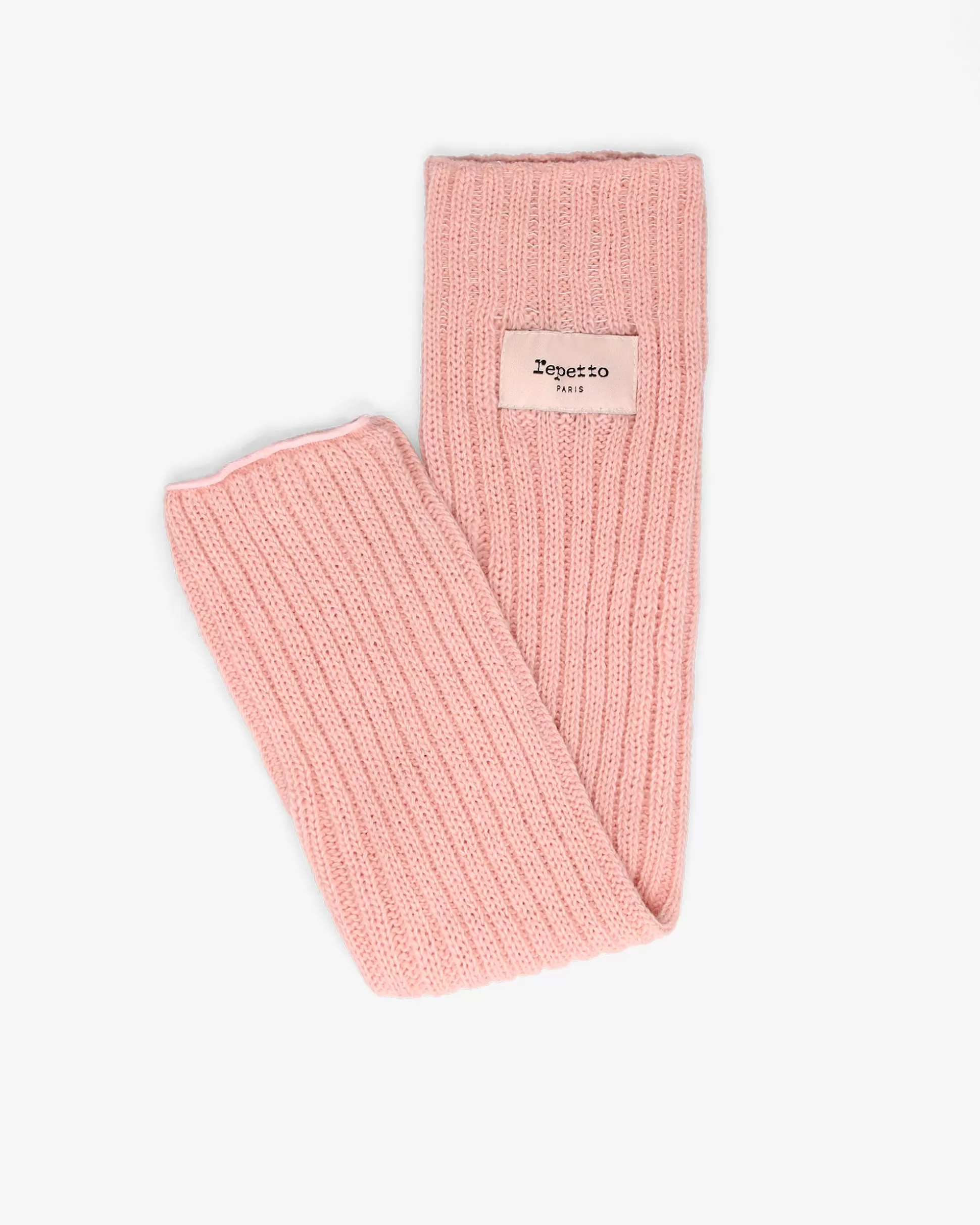 Repetto Accessories | Warm-up>Logo legwarmers Blushpink