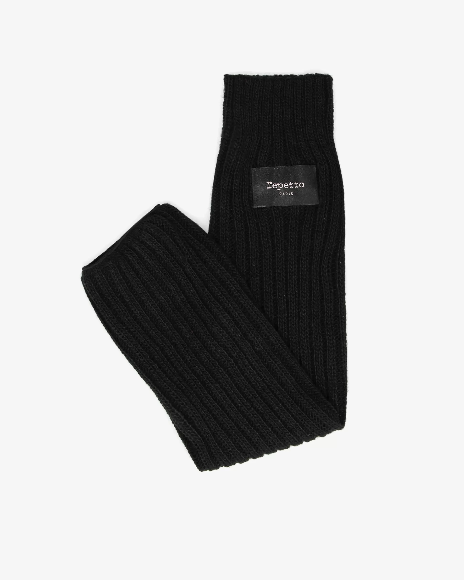 Repetto Accessories | Warm-up>Logo legwarmers Black