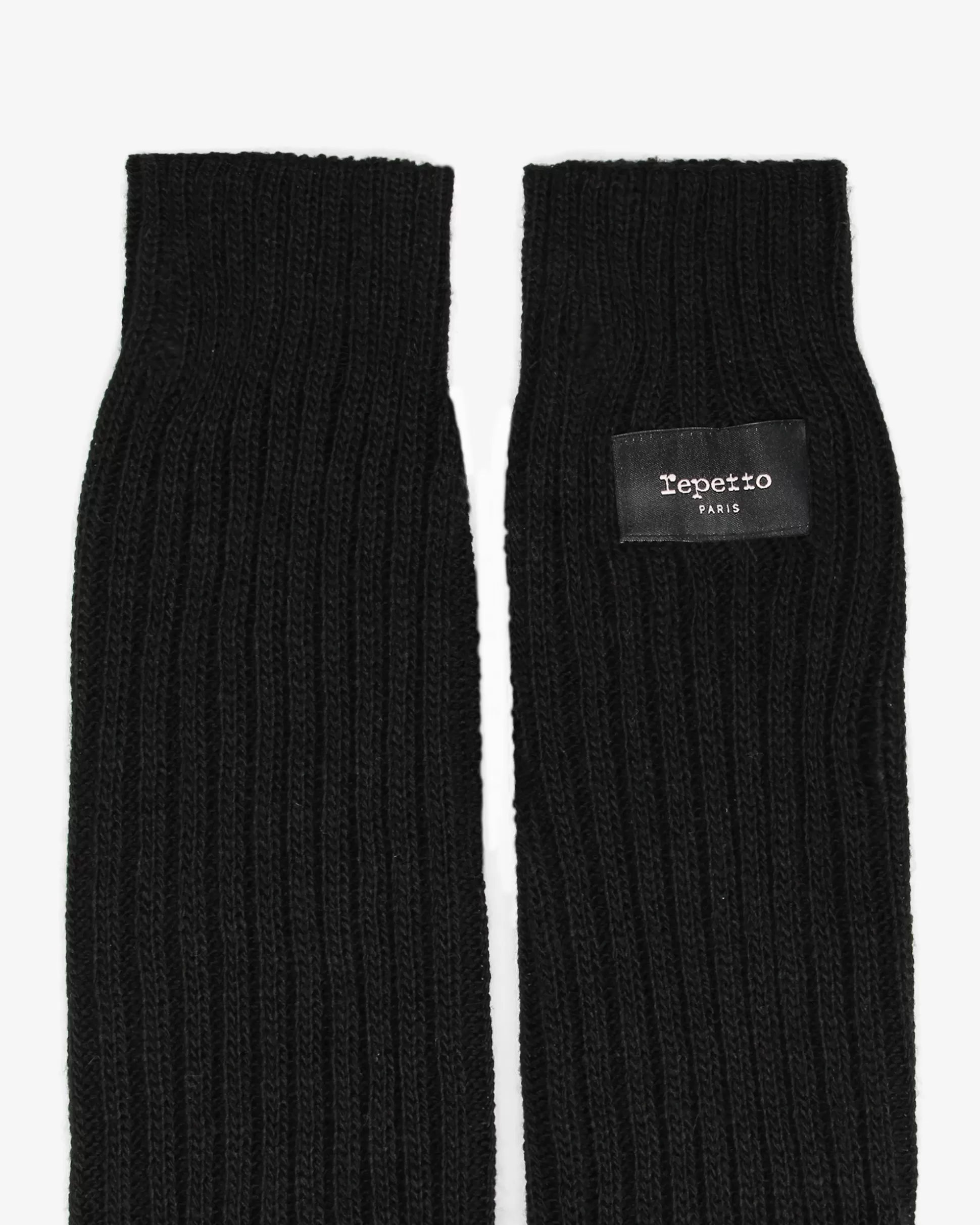 Repetto Accessories | Warm-up>Logo legwarmers Black