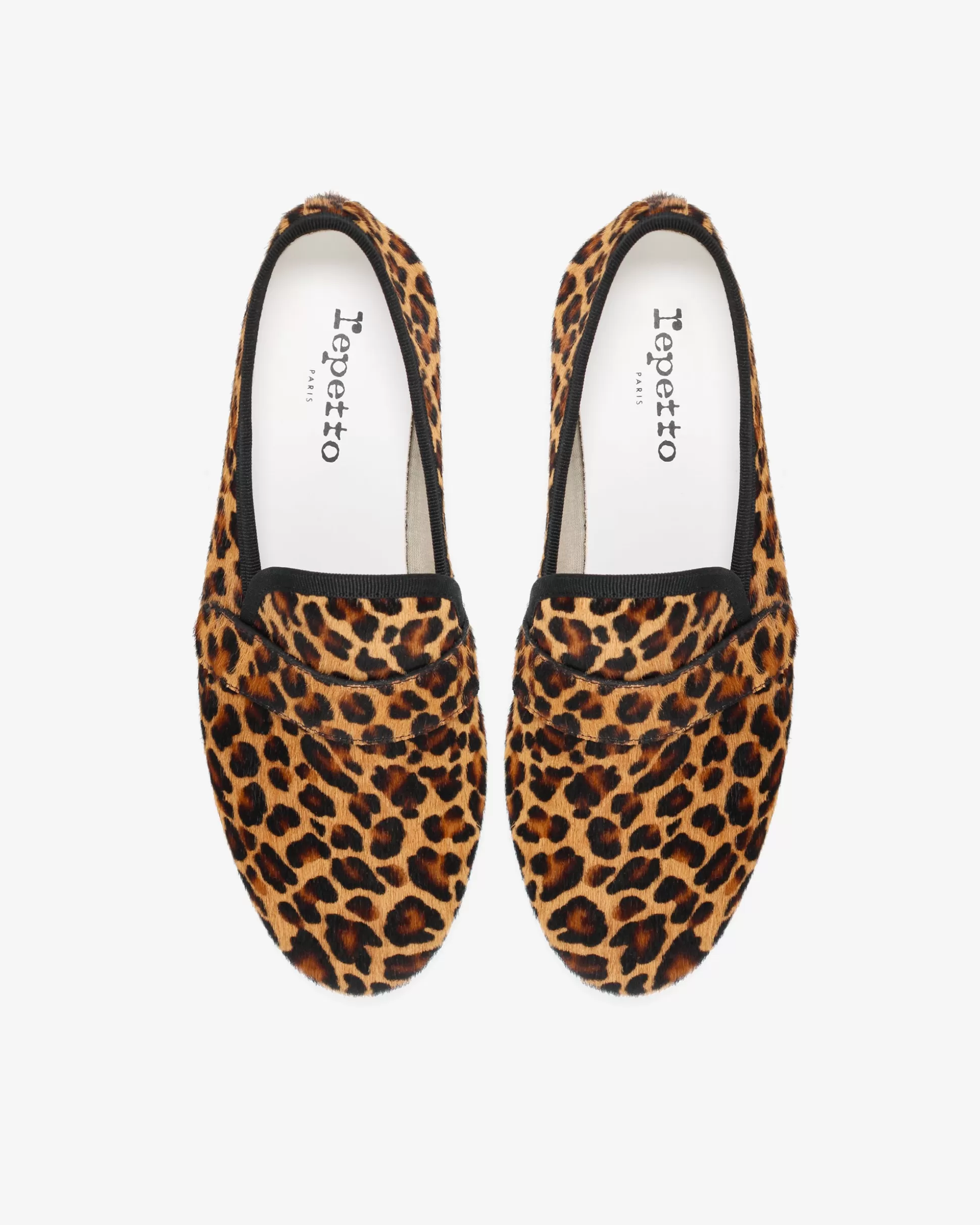 Repetto Loafers & Oxford Shoes>Michael animal print rubber sole loafers Leopardbrown