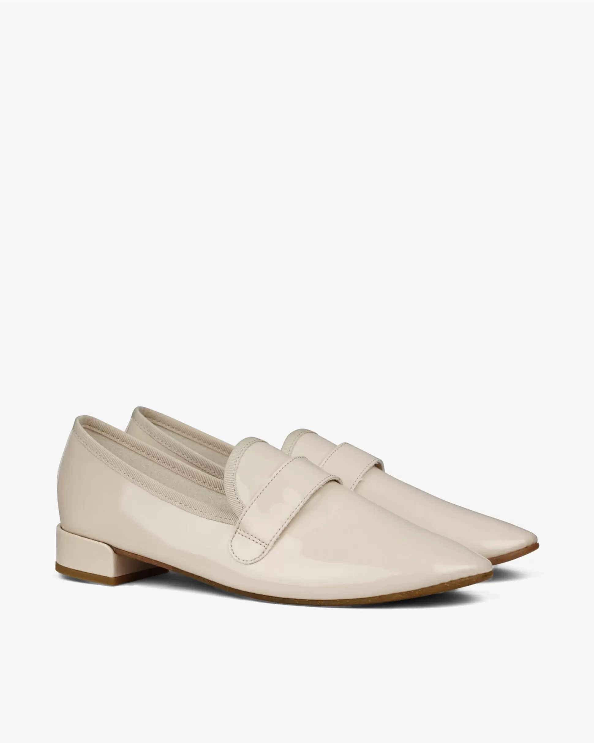 Repetto Loafers & Oxford Shoes>Michael rubber sole loafers - Vegan Swanbeige