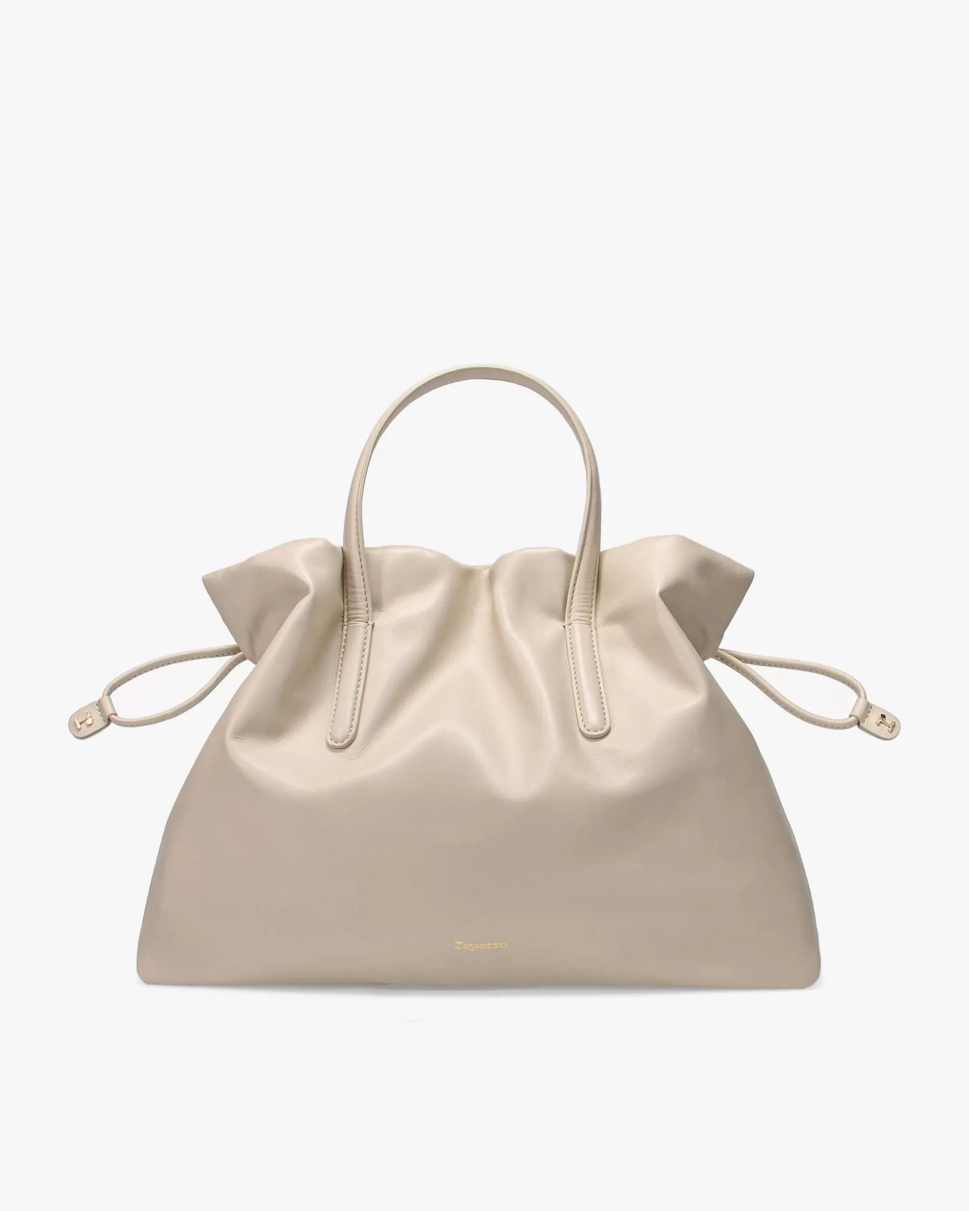 Repetto Bags>Plume Day bag Swanbeige