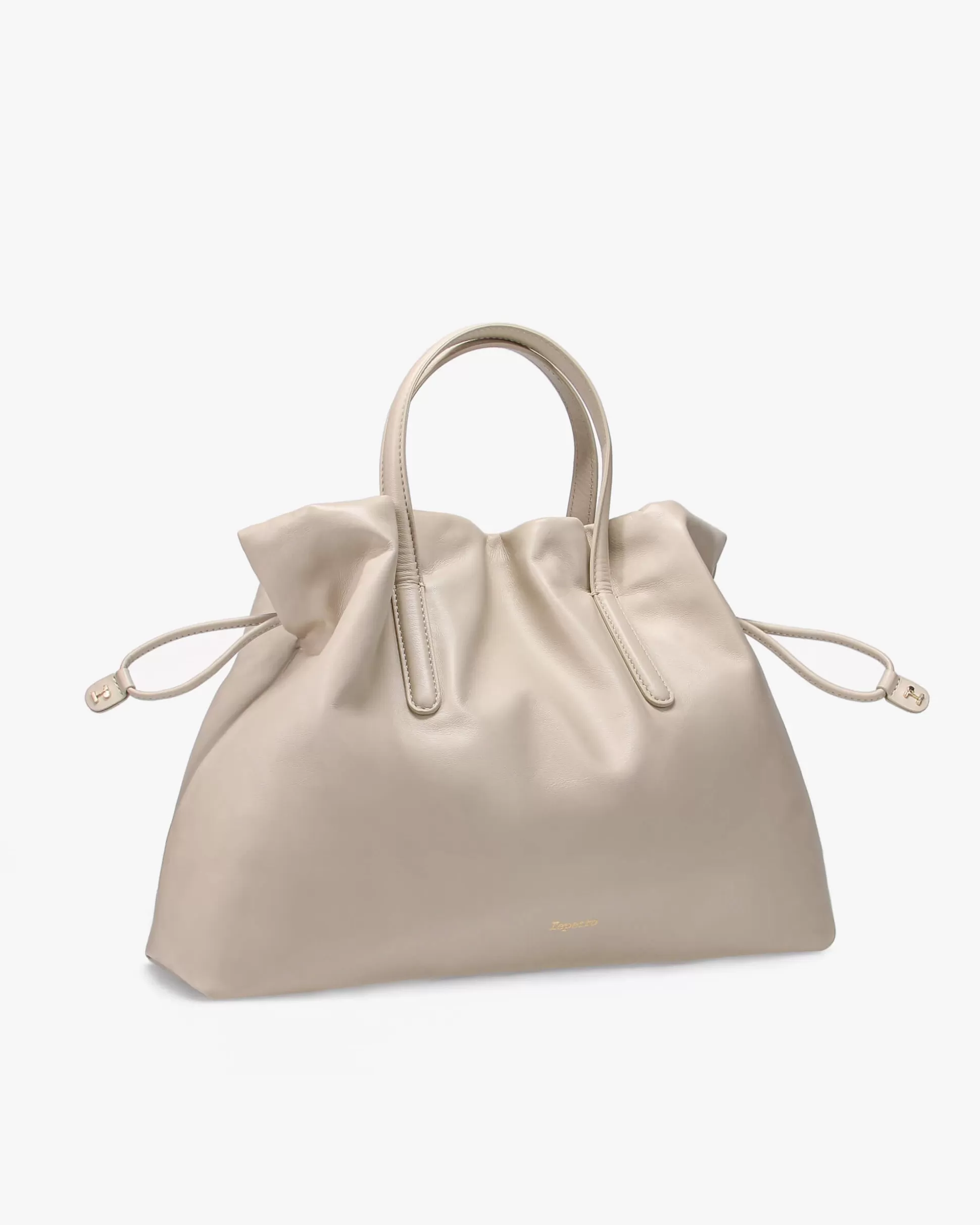 Repetto Bags>Plume Day bag Swanbeige