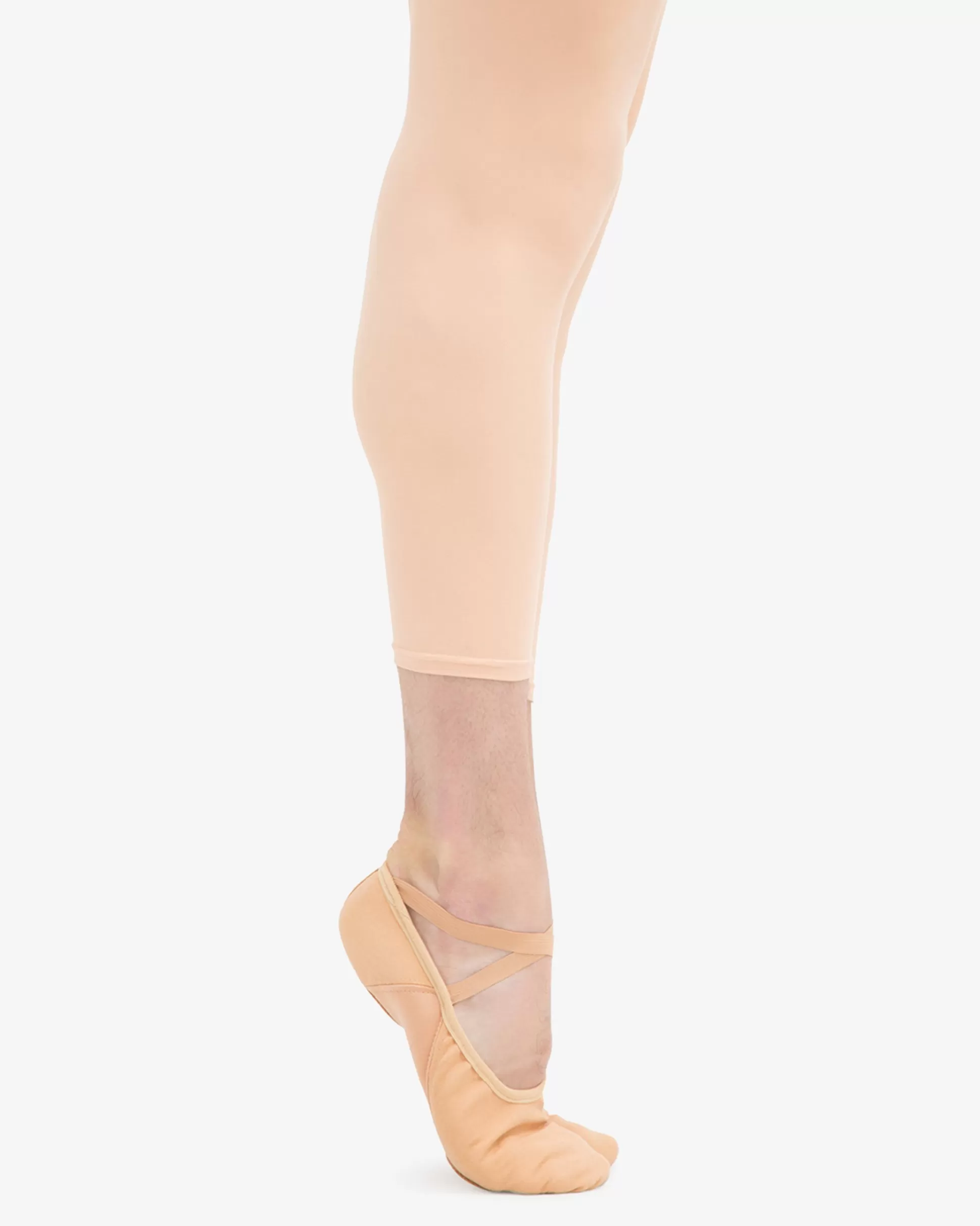 Repetto Men | Pointes & Soft Ballets Shoes>Professional soft ballet shoes with split sole (large width) Tanbeige