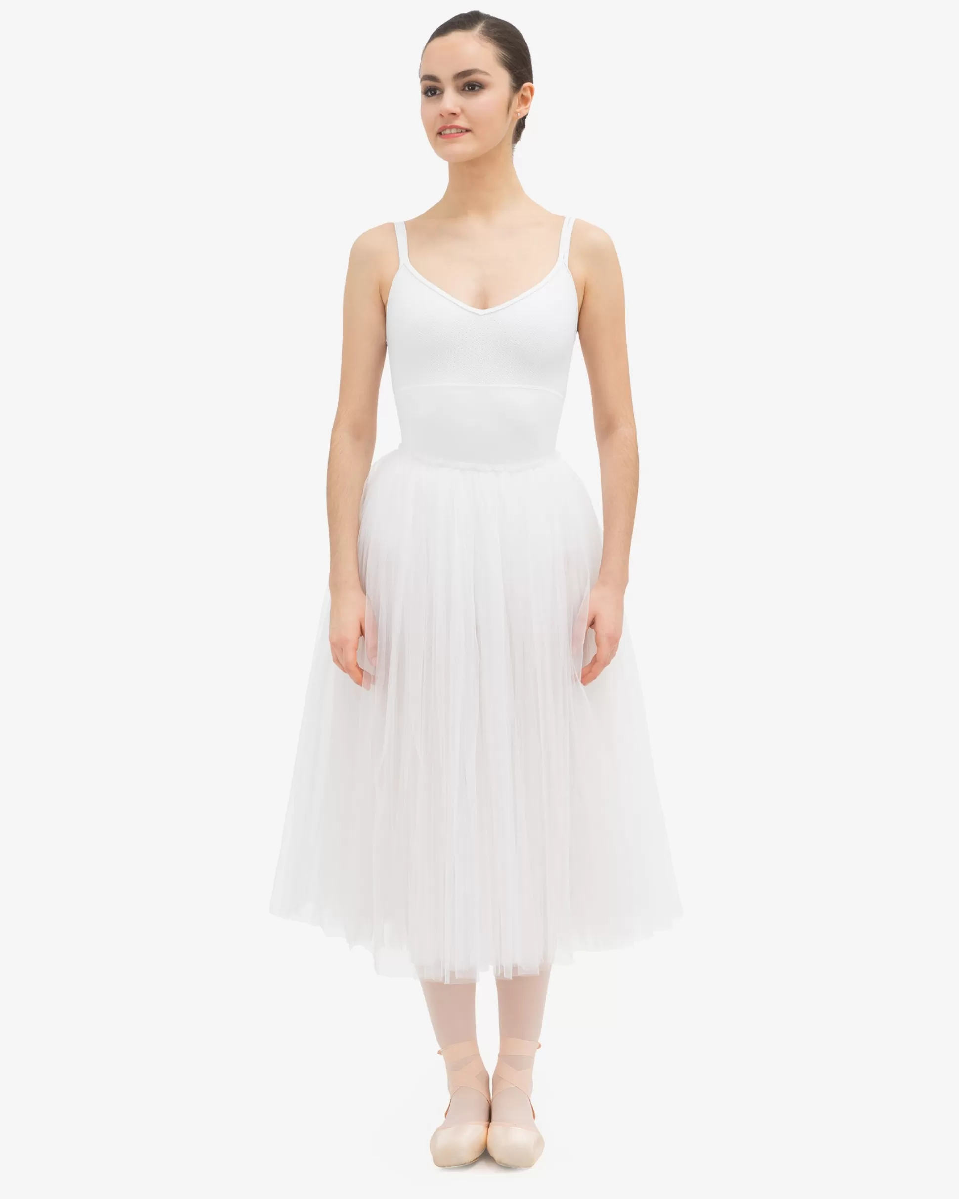 Repetto Tutus & Tulle Skirts>Rehearsal tulle skirt White