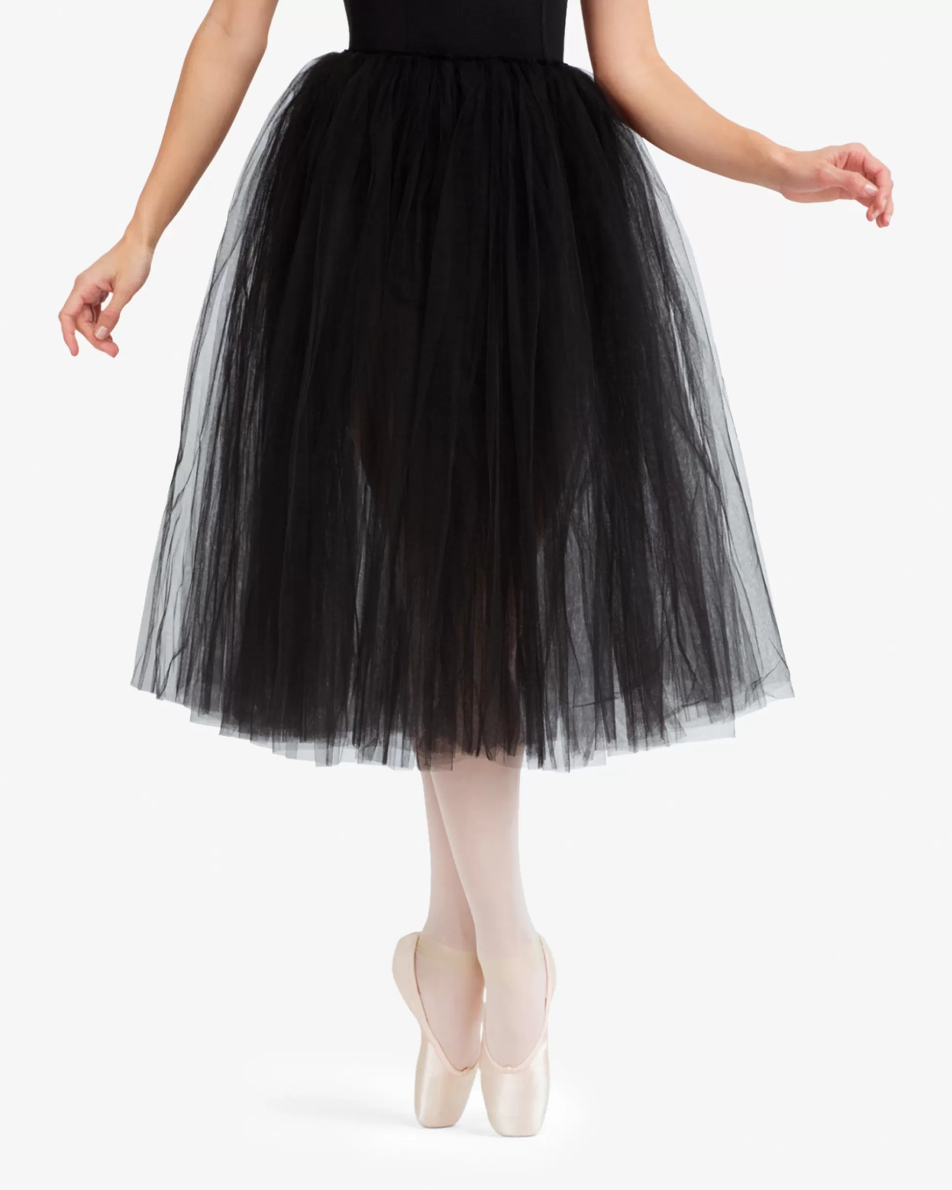 Repetto Tutus & Tulle Skirts>Rehearsal tulle skirt Black