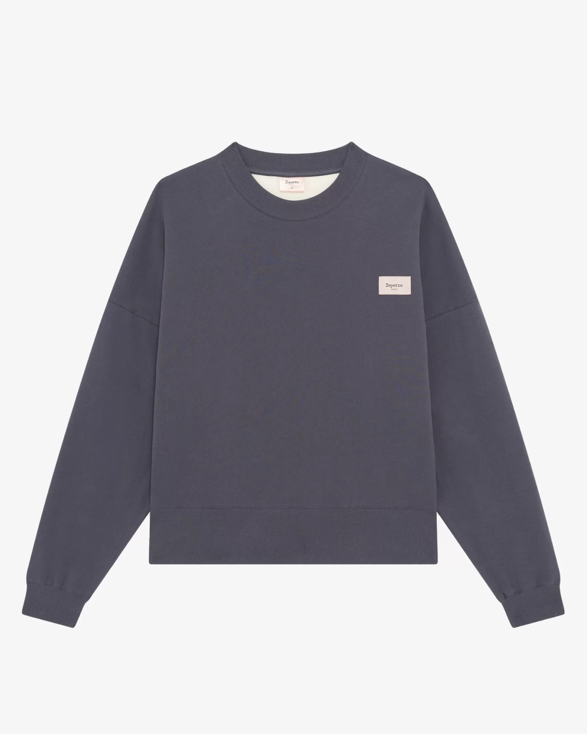 Repetto Sweatshirts>large sweatshirt Anthracitegrey