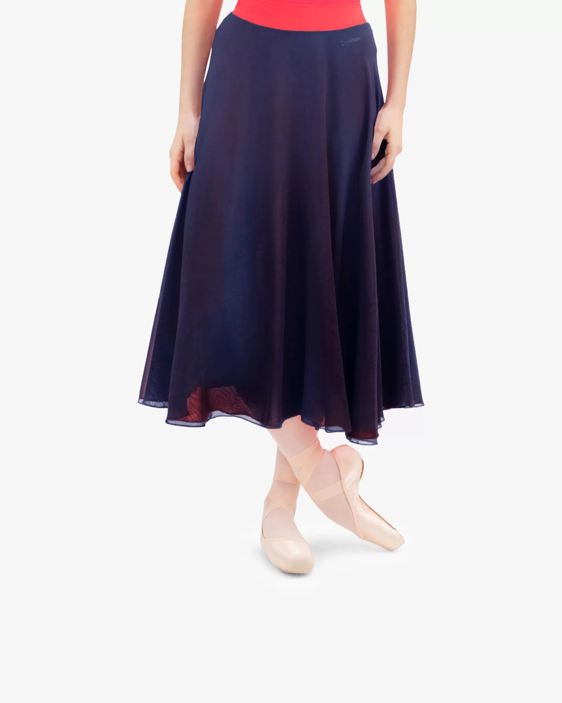 Repetto Skirts & Short Skirts>Reversible rehearsal Skirt Navyblueandfruit