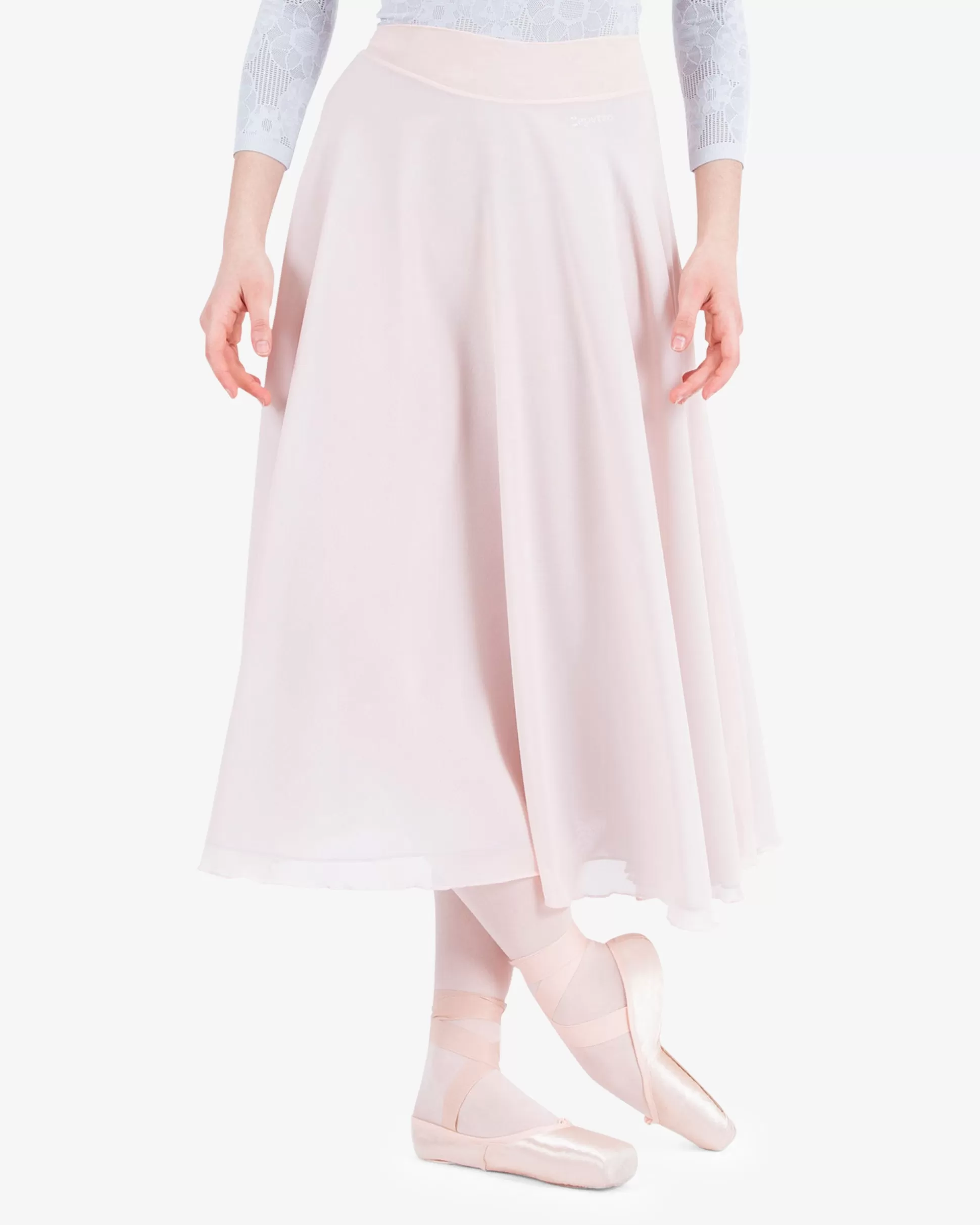 Repetto Skirts & Short Skirts>Reversible rehearsal Skirt Pinkandpearlgrey