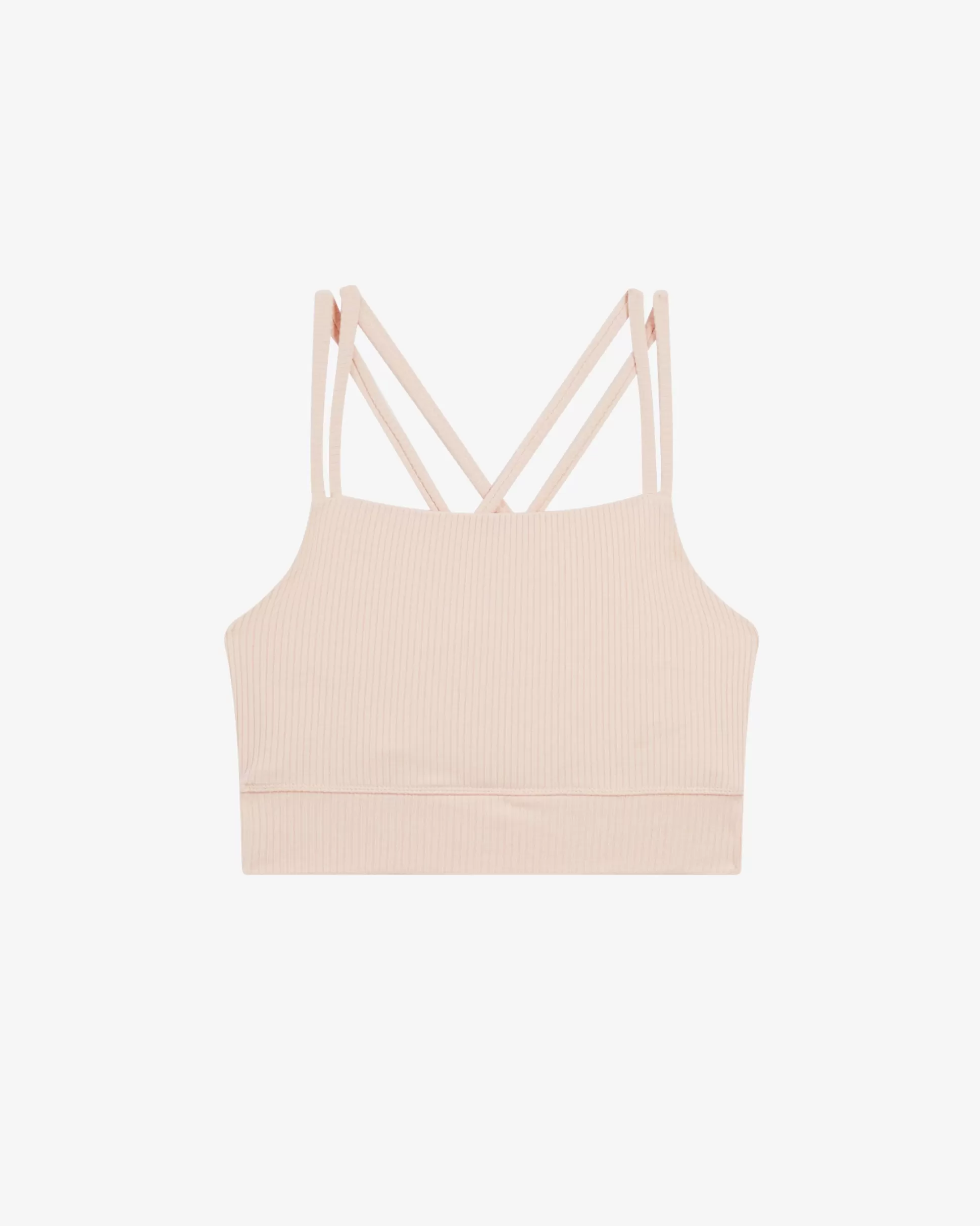 Repetto Bras>Ribbed bra with thin straps Petalpink