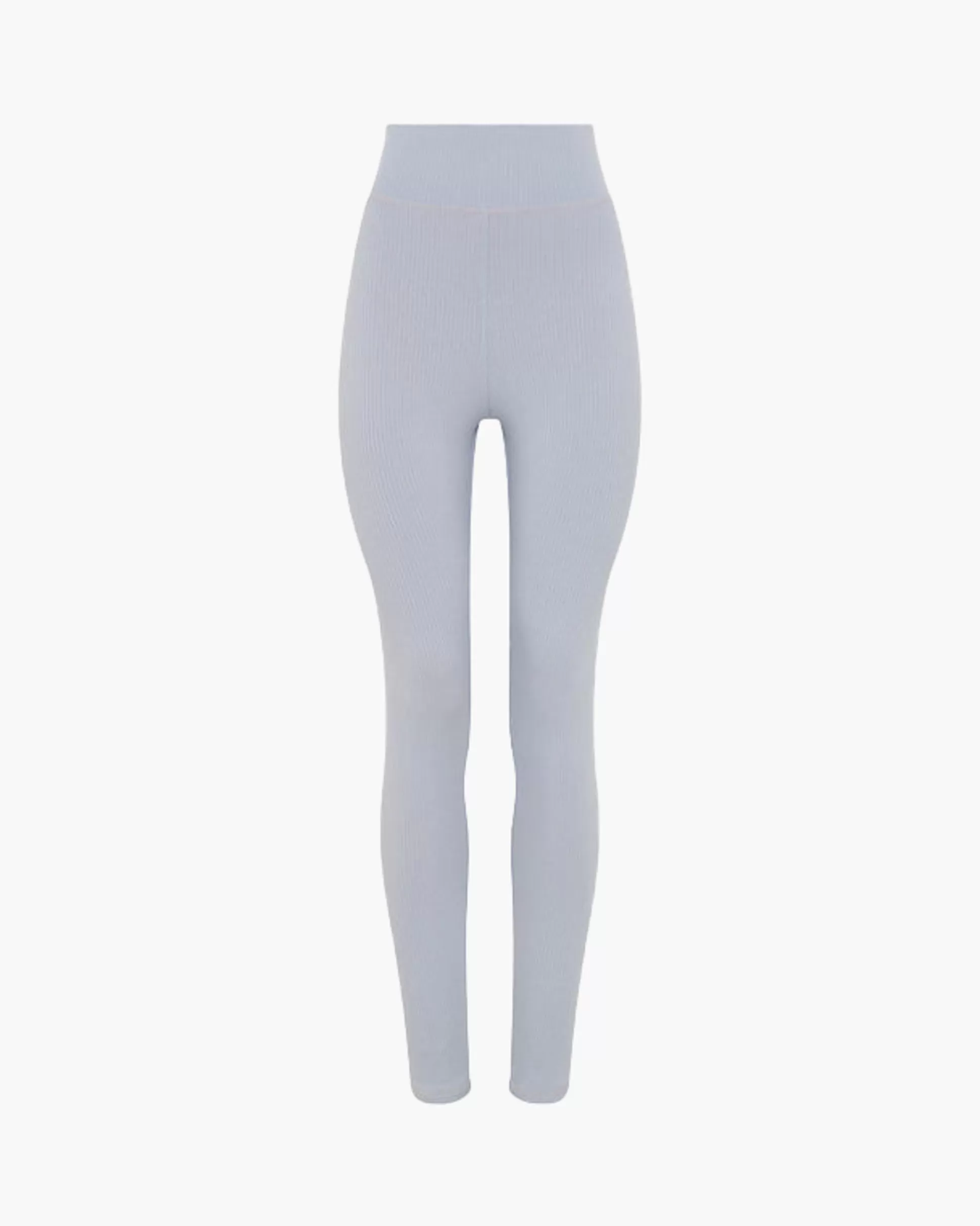 Repetto Leggings>Ribbed leggings Pearlgrey