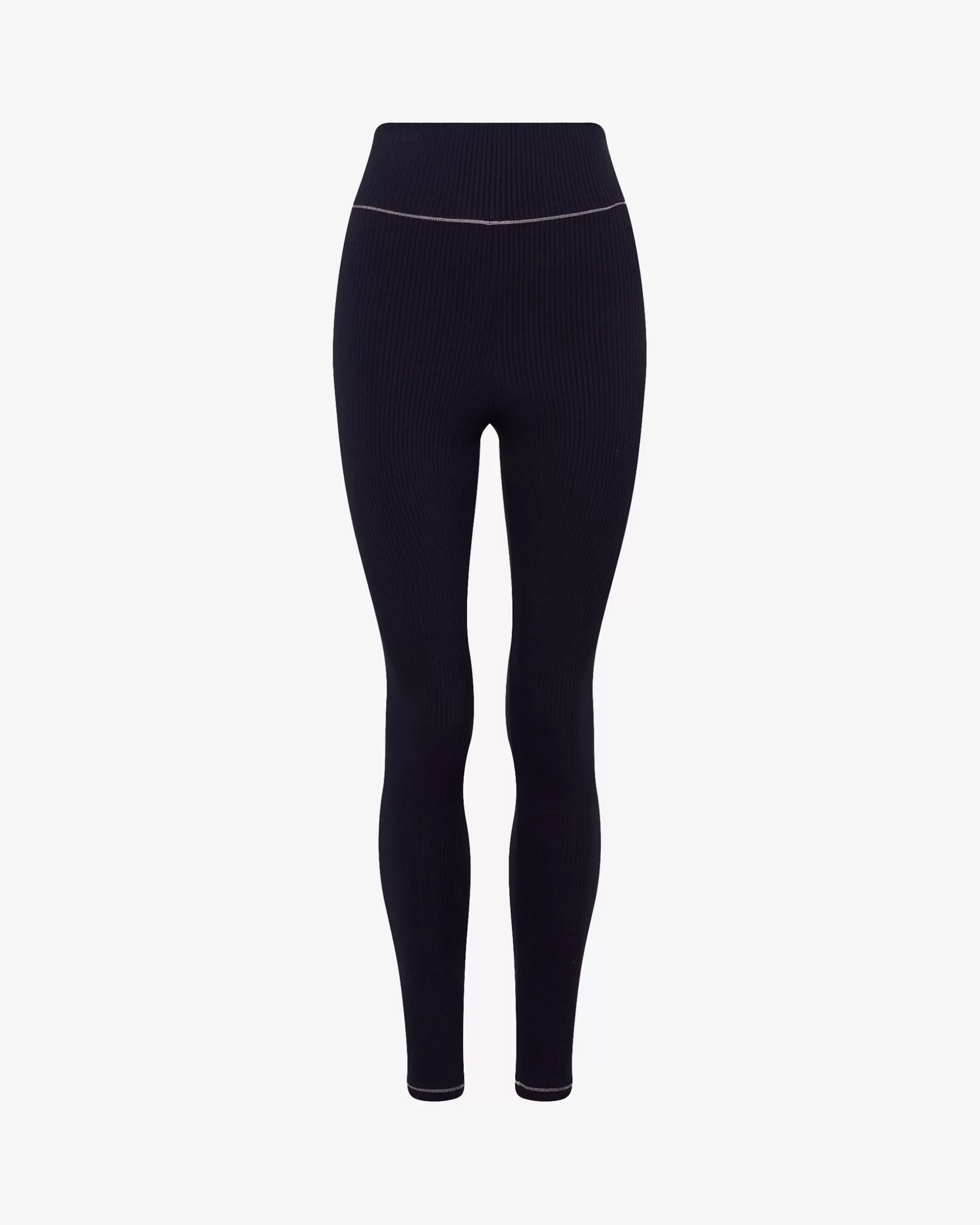 Repetto Leggings>Ribbed leggings Black