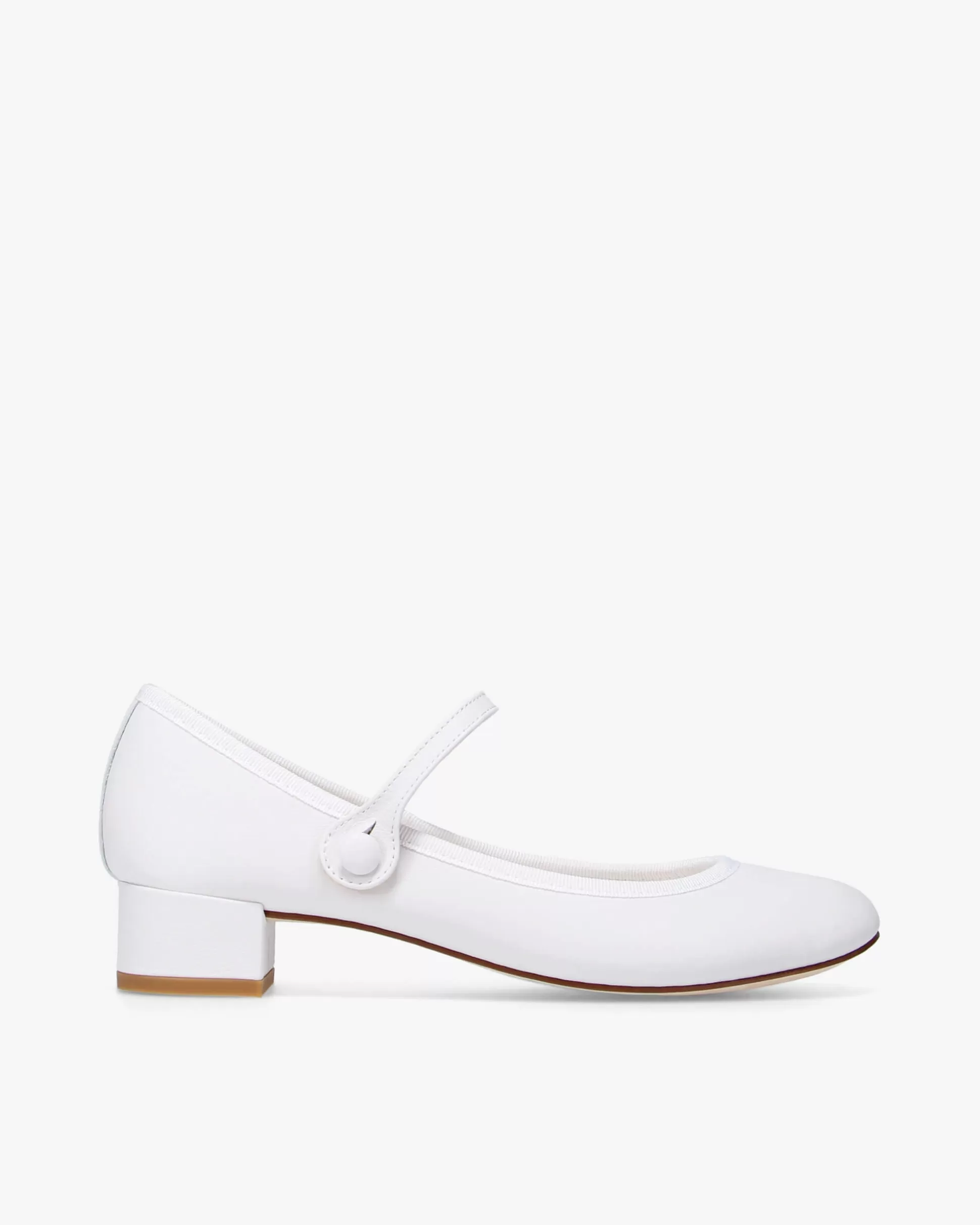 Repetto Mary Janes>Rose Mary Janes White