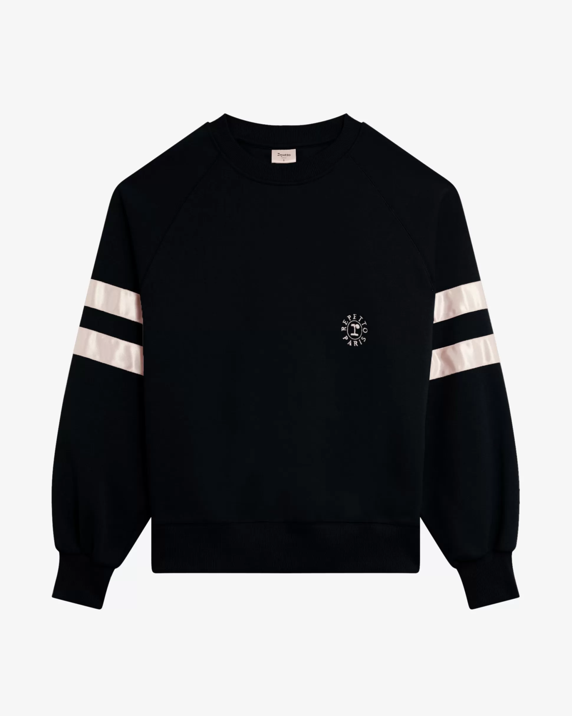 Repetto Sweatshirts>Satin sweatshirt Black