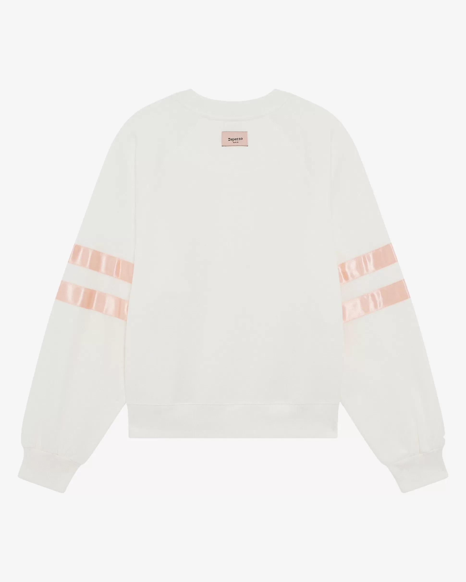 Repetto Sweatshirts>Satin sweatshirt Ivorywhite