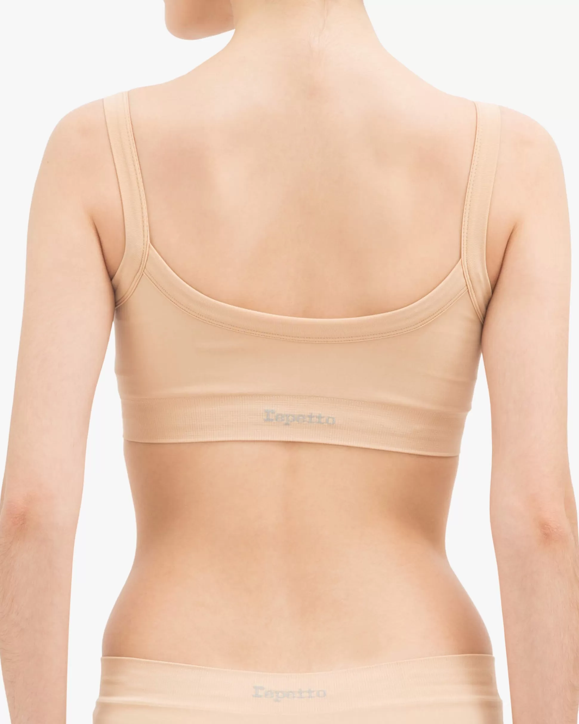 Repetto Jazz & Modern Dance>Seamless cropped top Skincolour