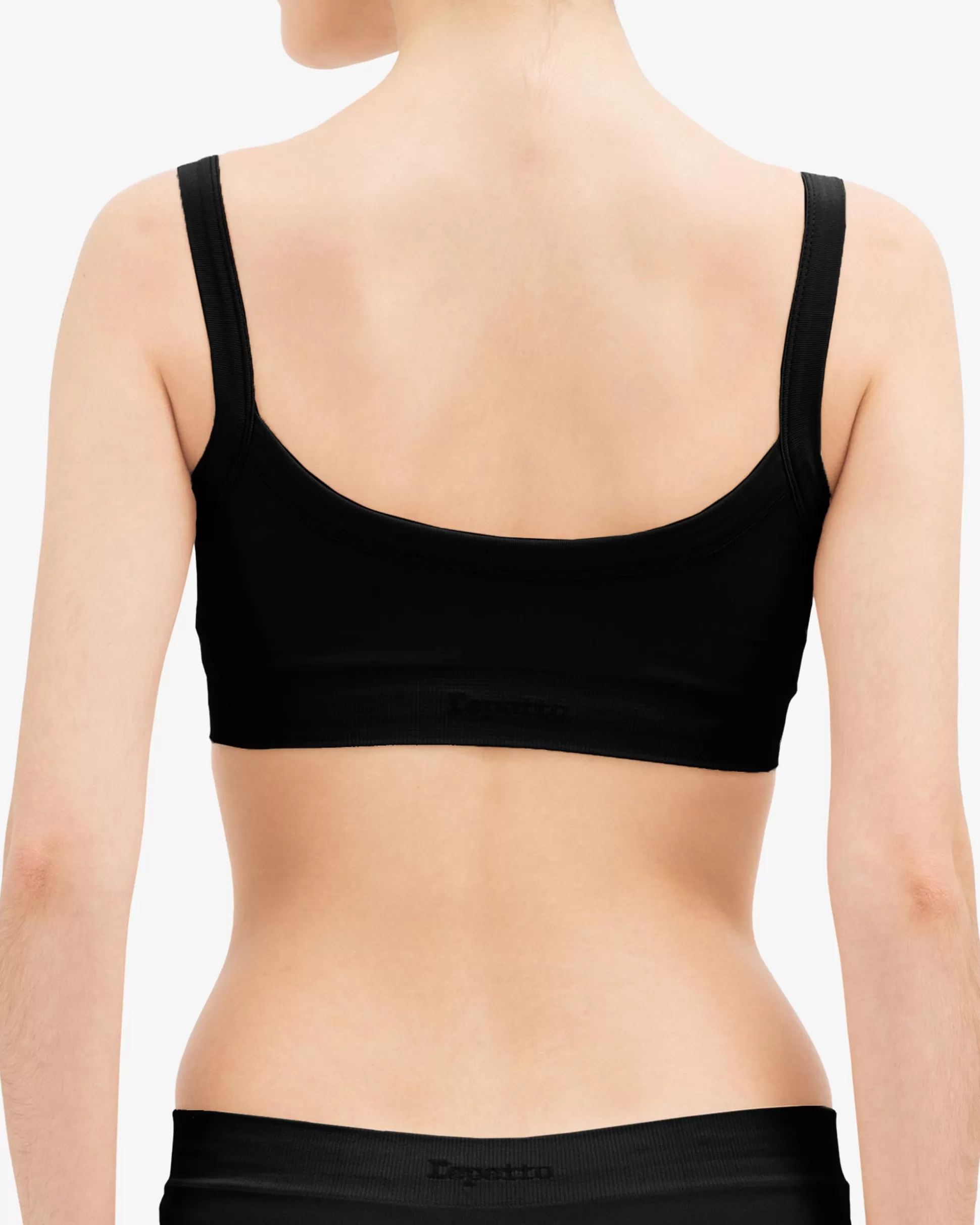 Repetto Jazz & Modern Dance>Seamless cropped top Black