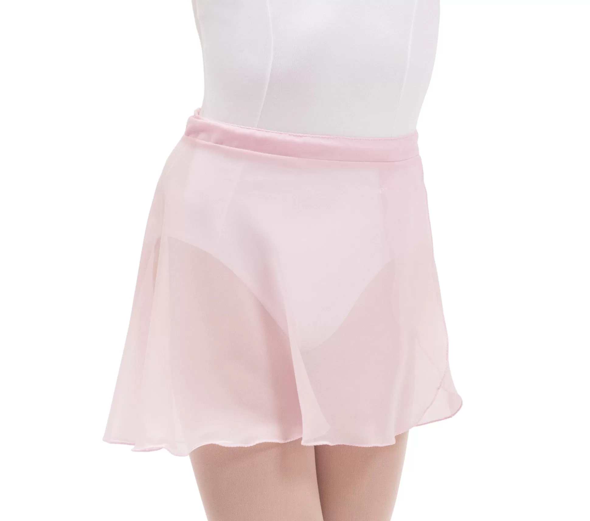 Repetto Skirts & Short Skirts>Short chiffon skirt Palepink