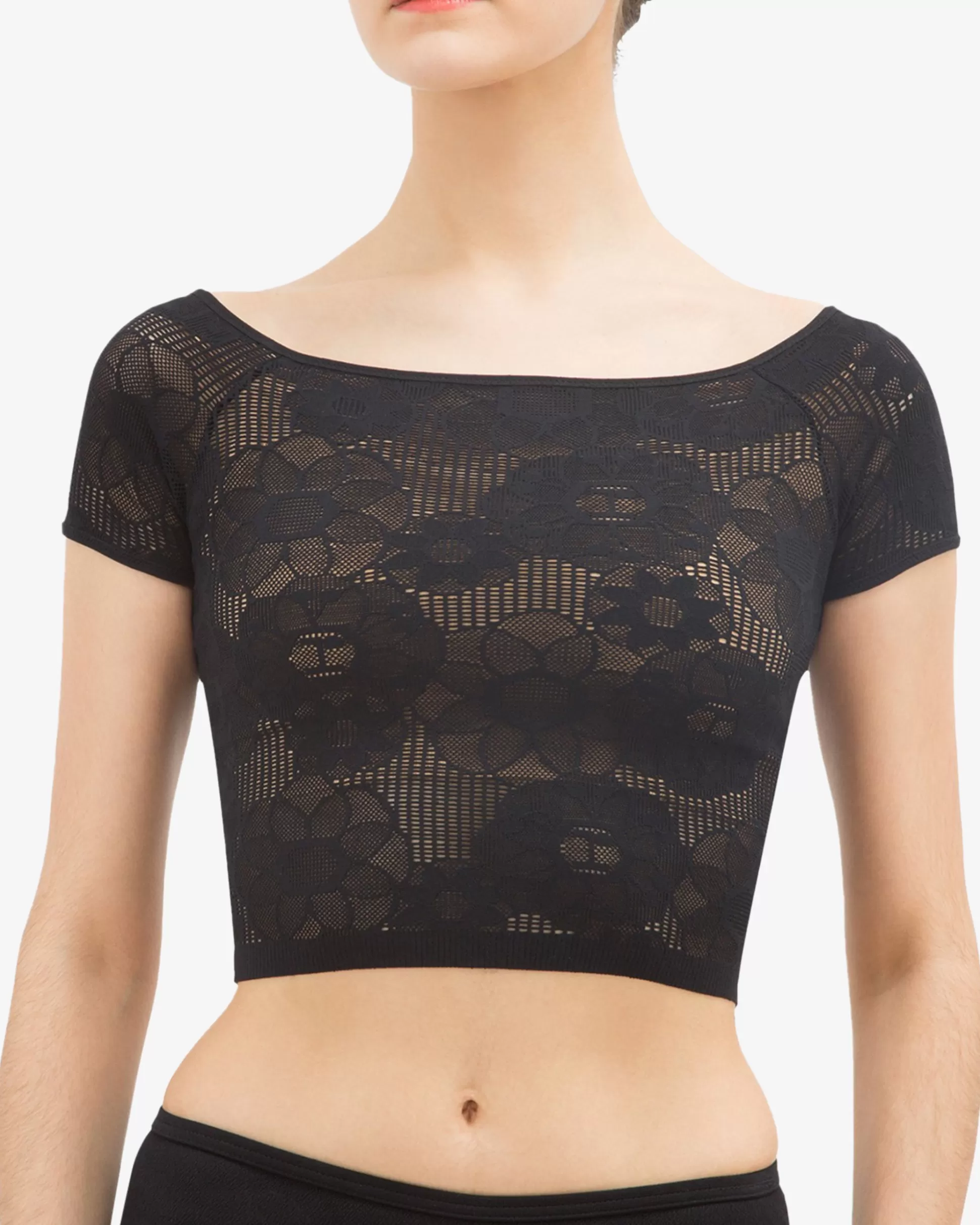 Repetto Jazz & Modern Dance>Short top in rosette lace