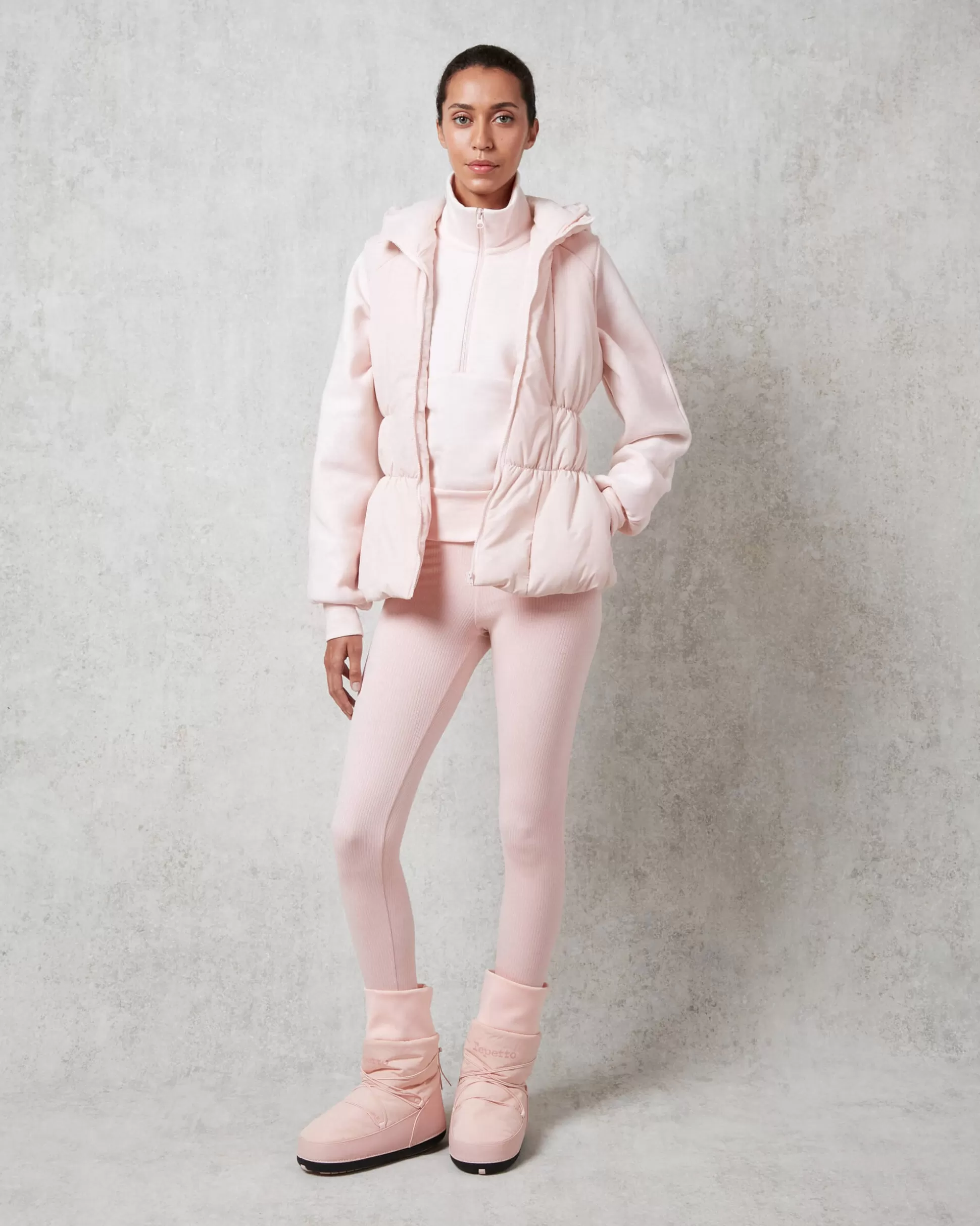 Repetto Jackets & Puffer Coats>Sleeveless down jacket Petalpink