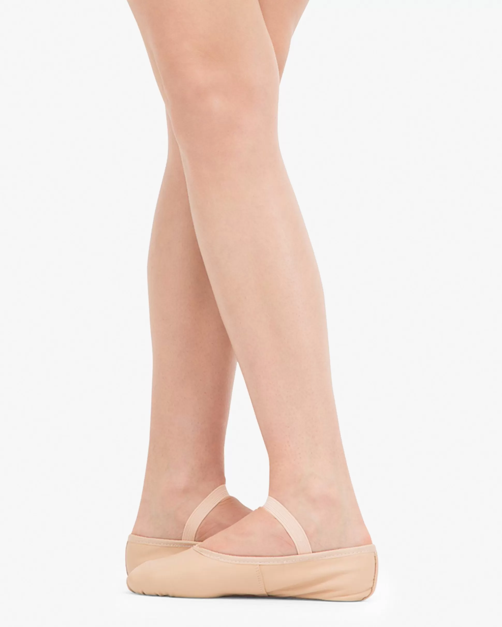 Repetto Pointes & Soft Ballets Shoes | Pointes & Soft Ballets Shoes>Soft ballet shoes with full sole - Leather Salmon