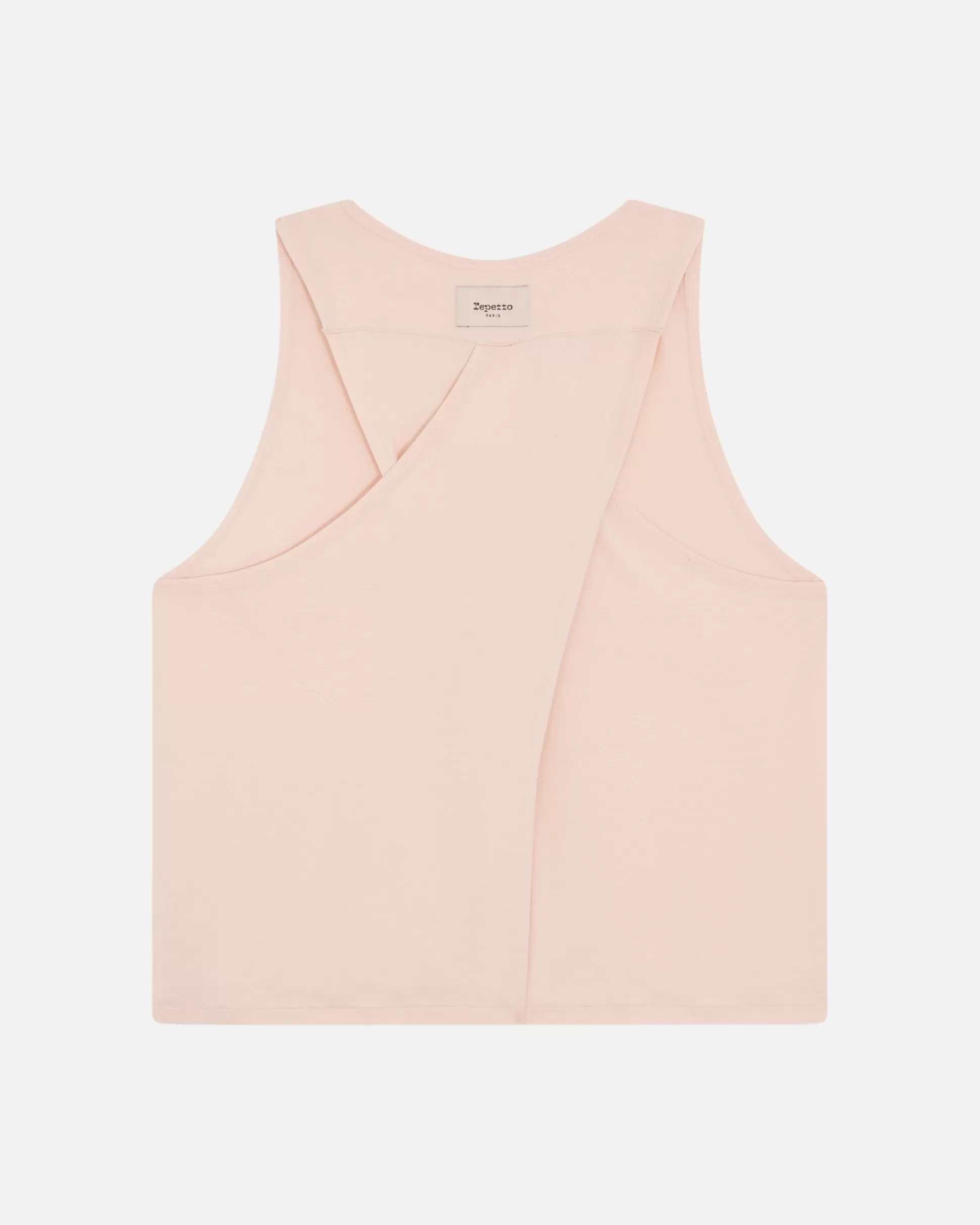 Repetto T-shirts & Wrap-over | Tops>Studio draped tank top Petalpink