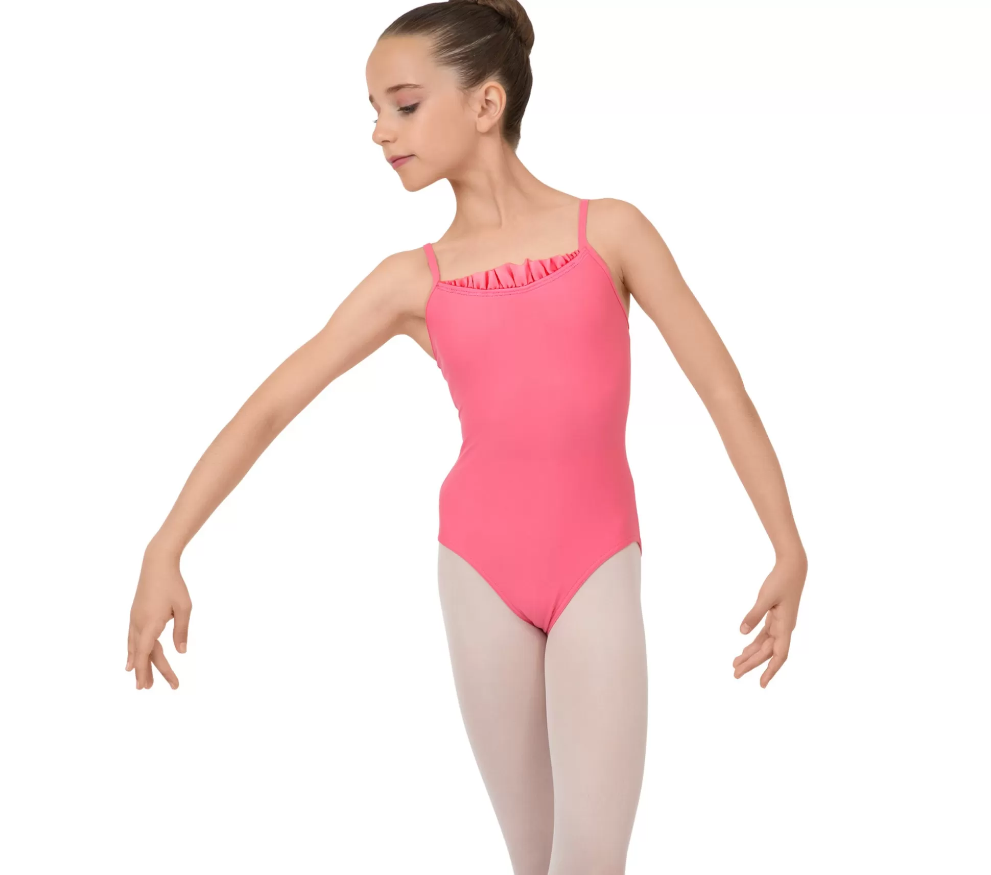 Repetto Leotards & Tunics>Thin straps fancy leotard Dollpink