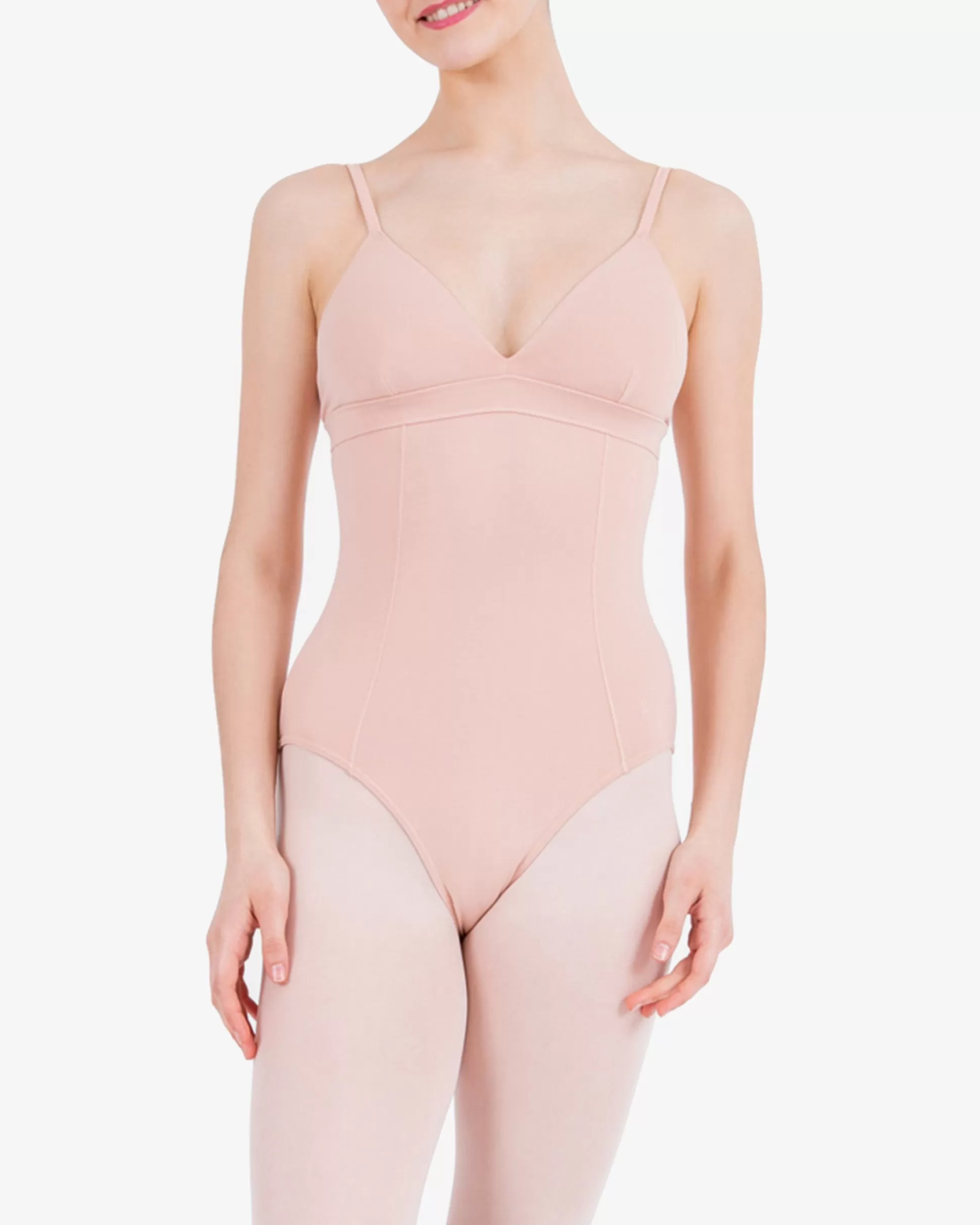 Repetto Leotards & Tunics>Thin straps leotard Nude