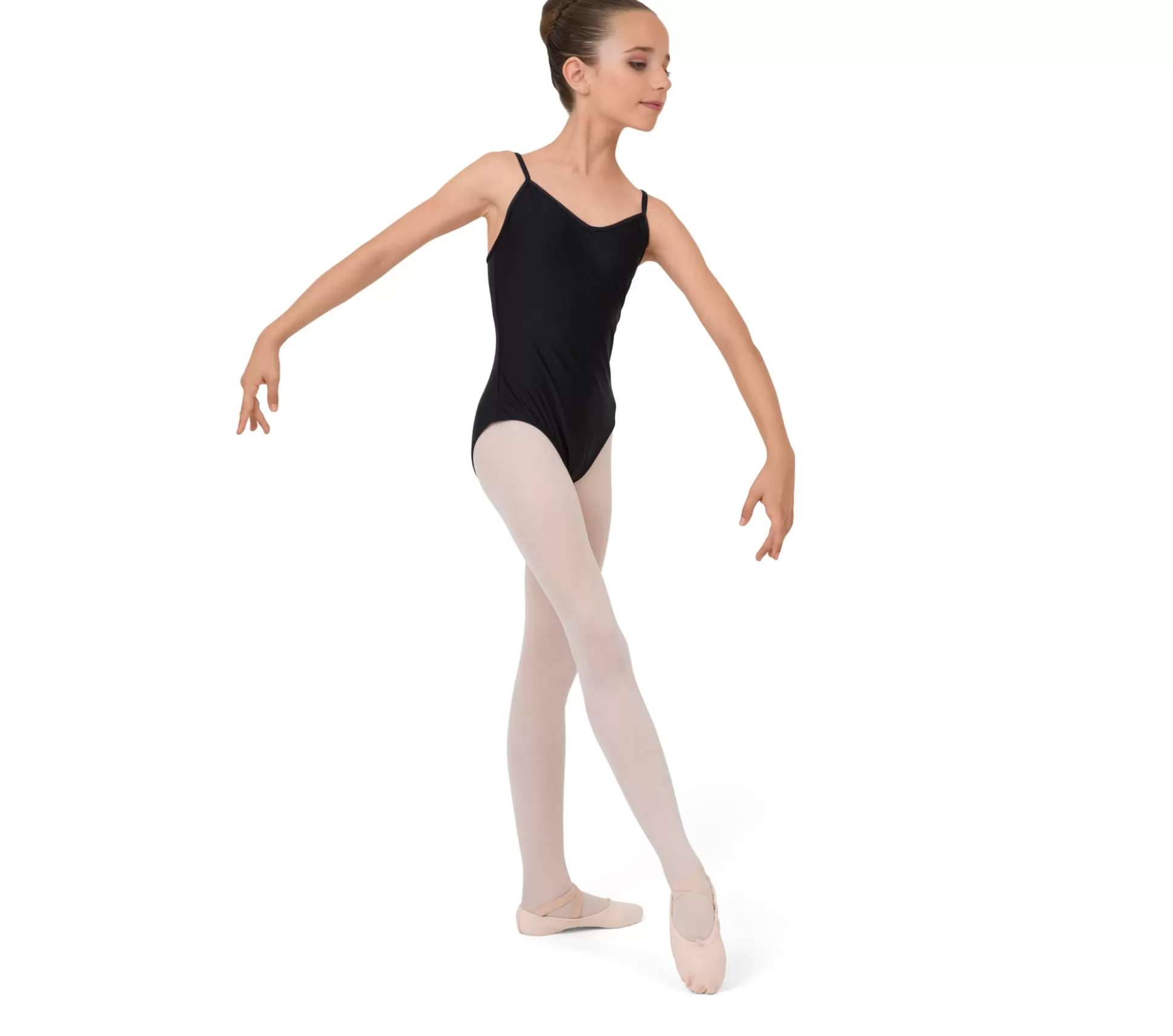 Repetto Leotards & Tunics>Thin straps leotard Black