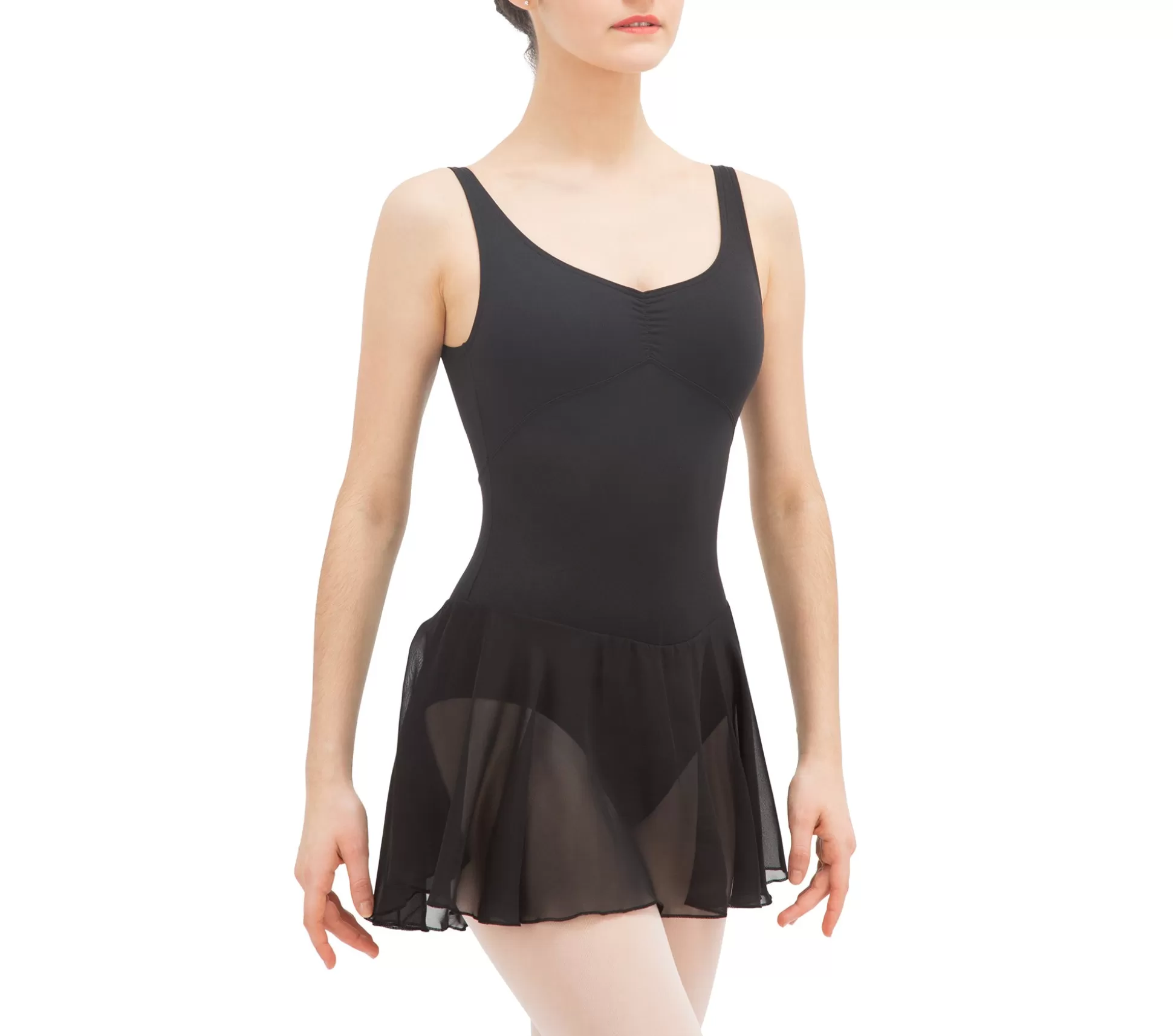 Repetto Leotards & Tunics>Thin straps tunic Black