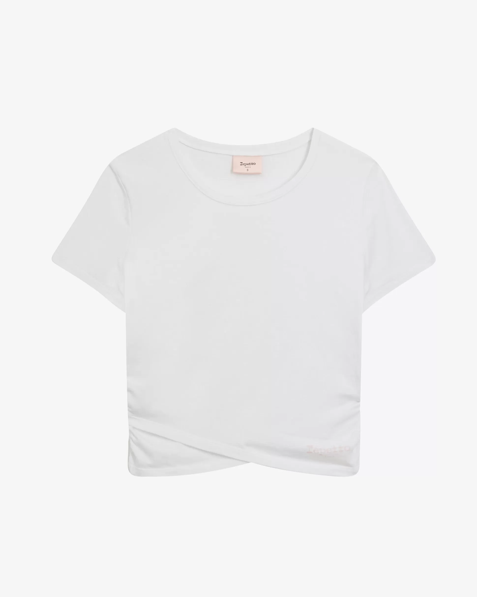 Repetto T-shirts & Wrap-over>Top with draped effect