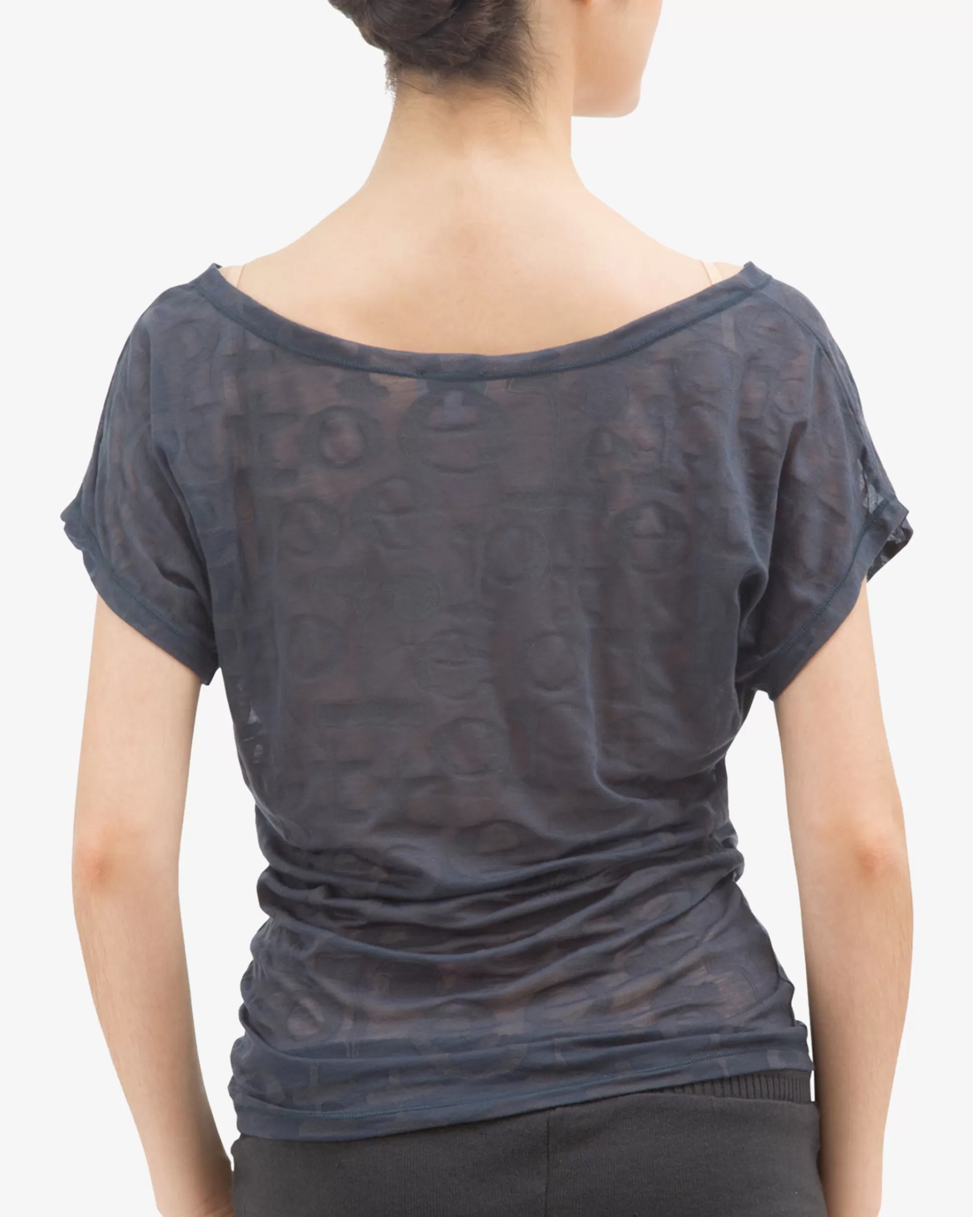 Repetto Jazz & Modern Dance>Transparent T-shirt Anthracitegrey