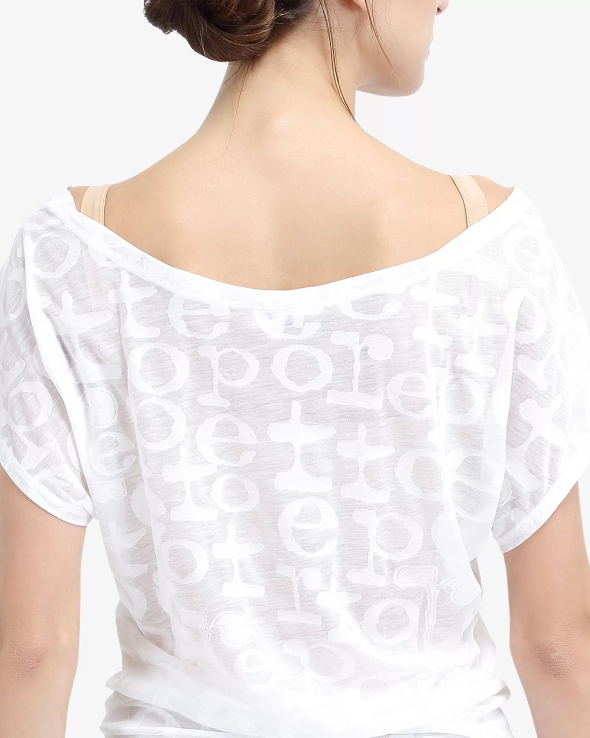 Repetto Jazz & Modern Dance>Transparent T-shirt White