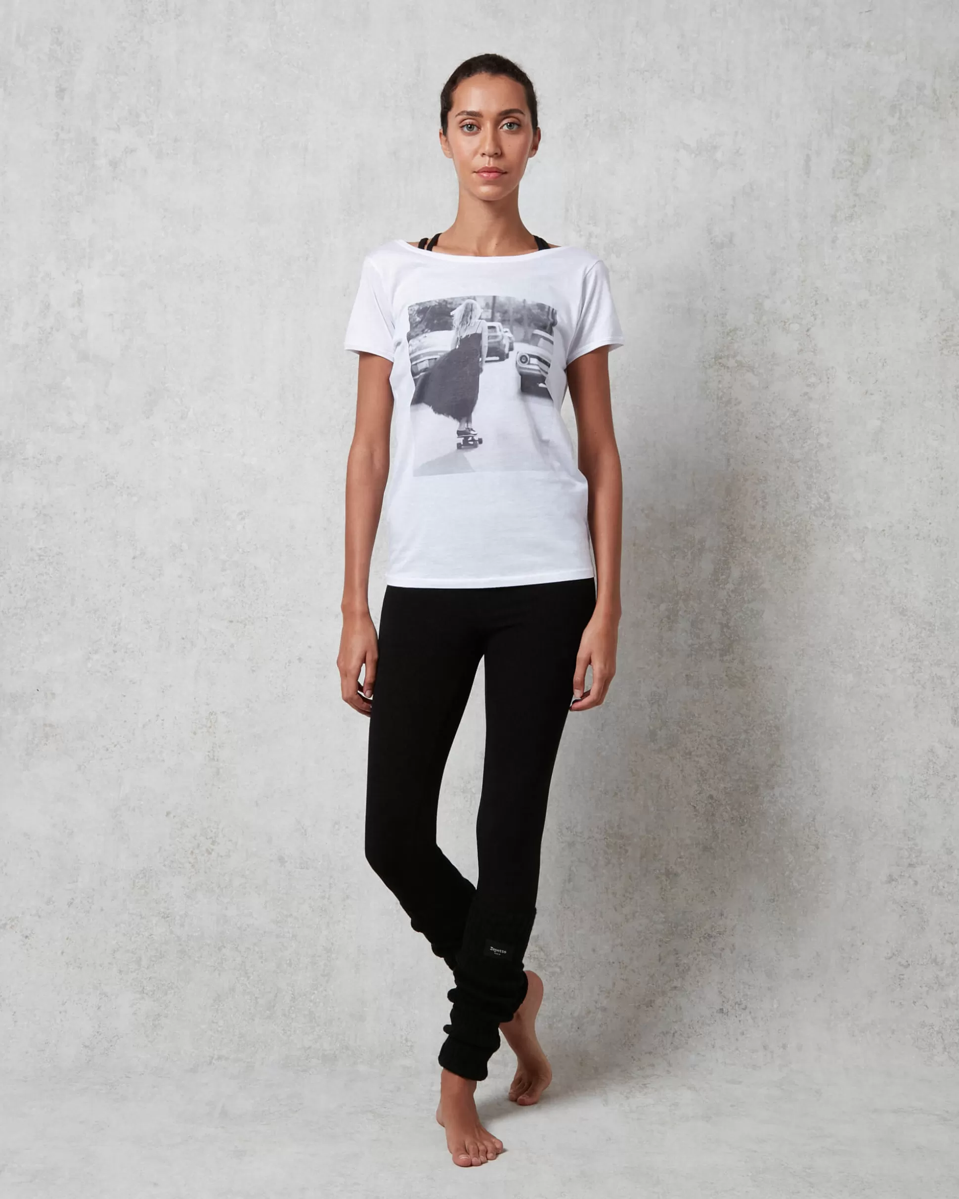 Repetto T-shirts & Wrap-over>Urban ballet t-shirt White