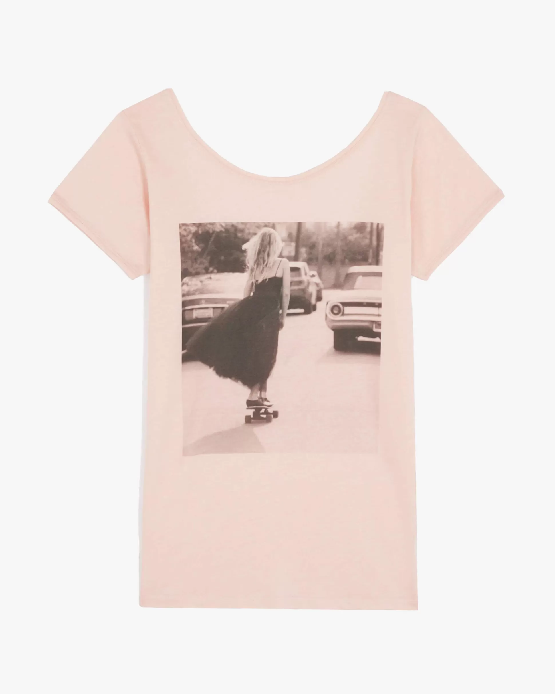 Repetto T-shirts & Wrap-over>Urban ballet t-shirt Nudepink