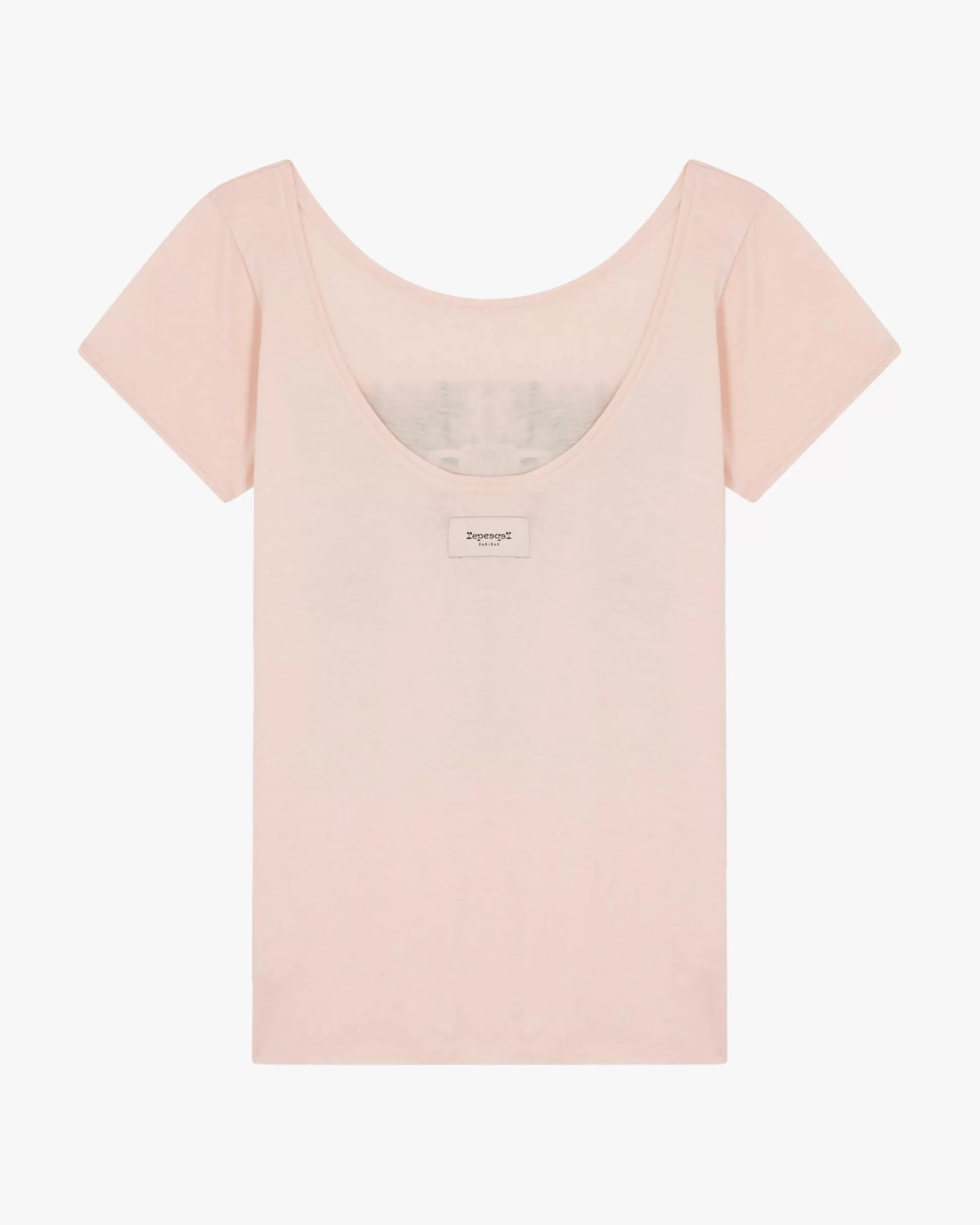 Repetto T-shirts & Wrap-over>Urban ballet t-shirt Nudepink