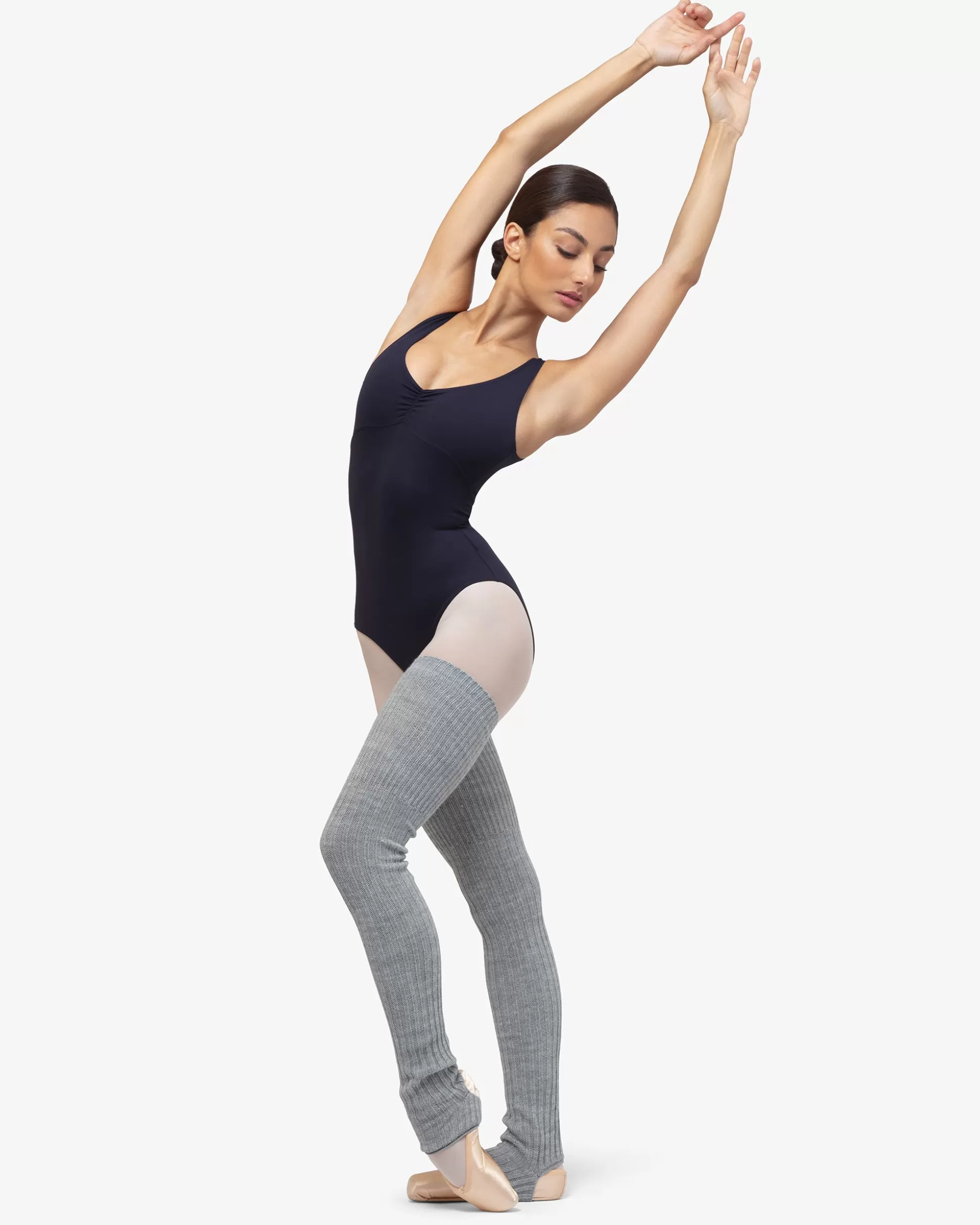 Repetto Warm-up | Warm-up>Warm-up legwarmers Mottledlightgrey