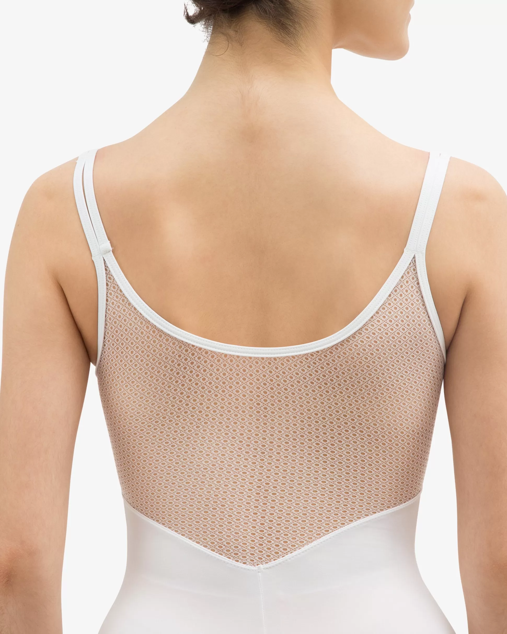 Repetto Leotards & Tunics>Women lacy leotard White