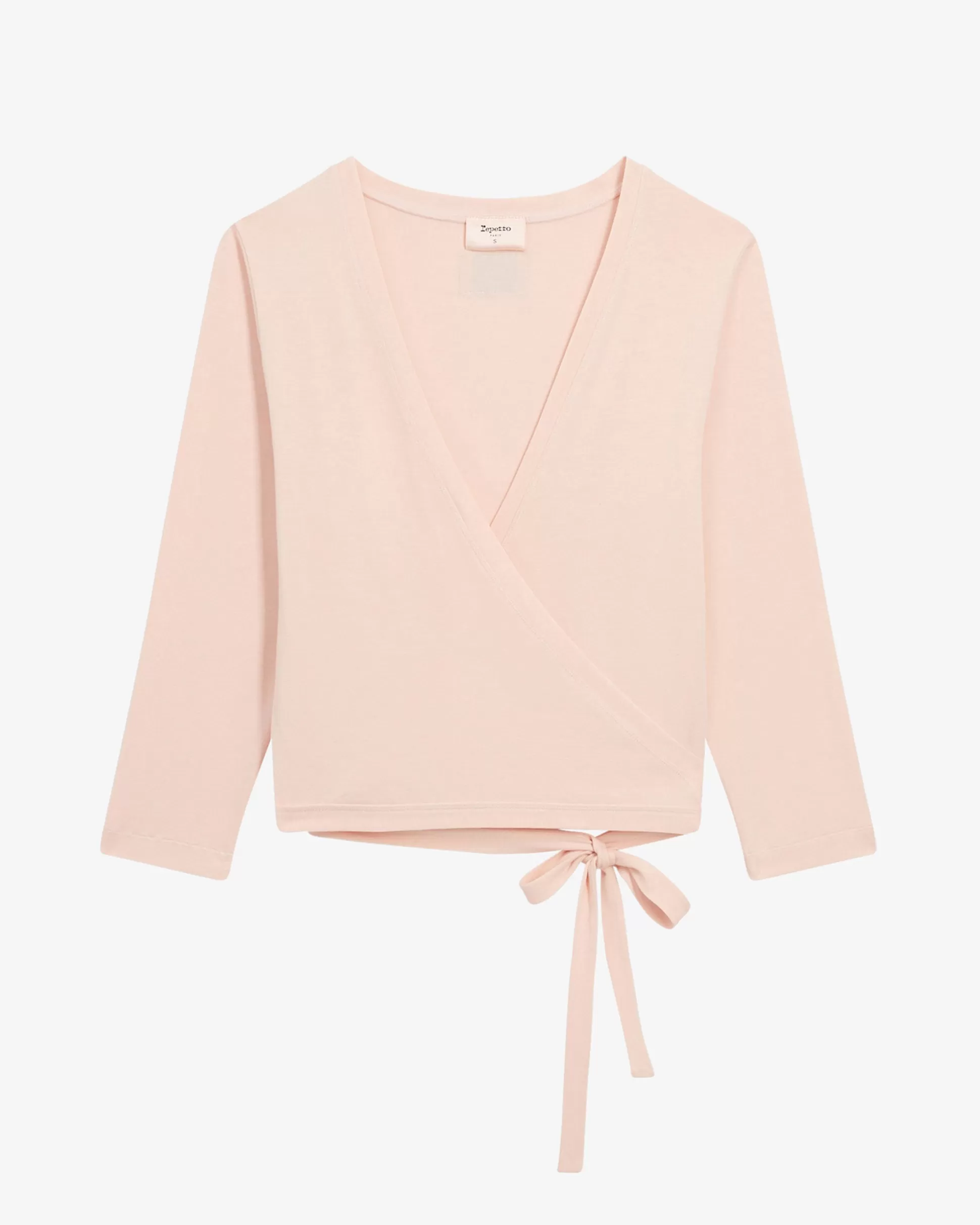 Repetto T-shirts & Wrap-over>Wrap-over Petalpink